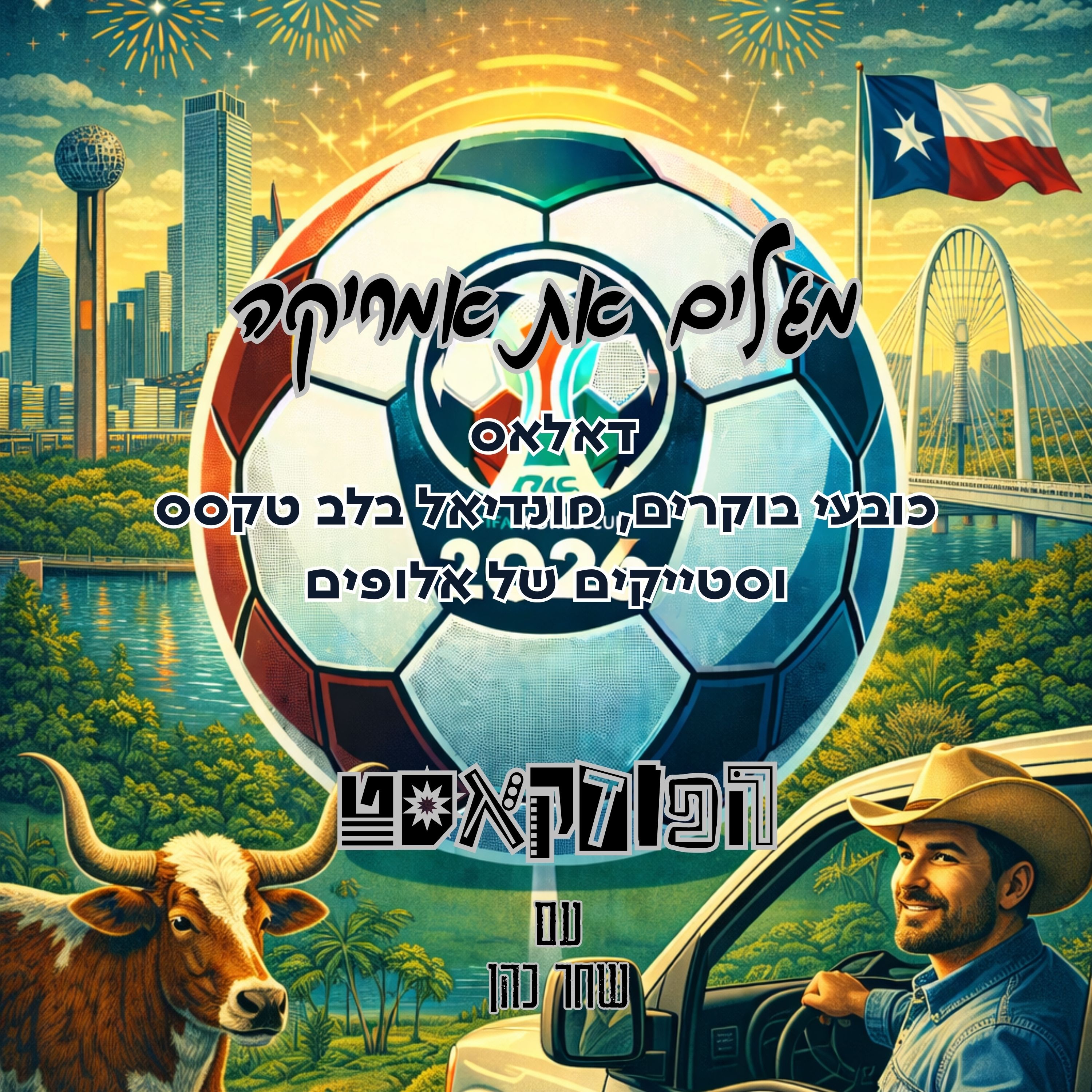 דאלאס - כובעי בוקרים, מונדיאל בלב טקסס וסטייקים של אלופים episode artwork