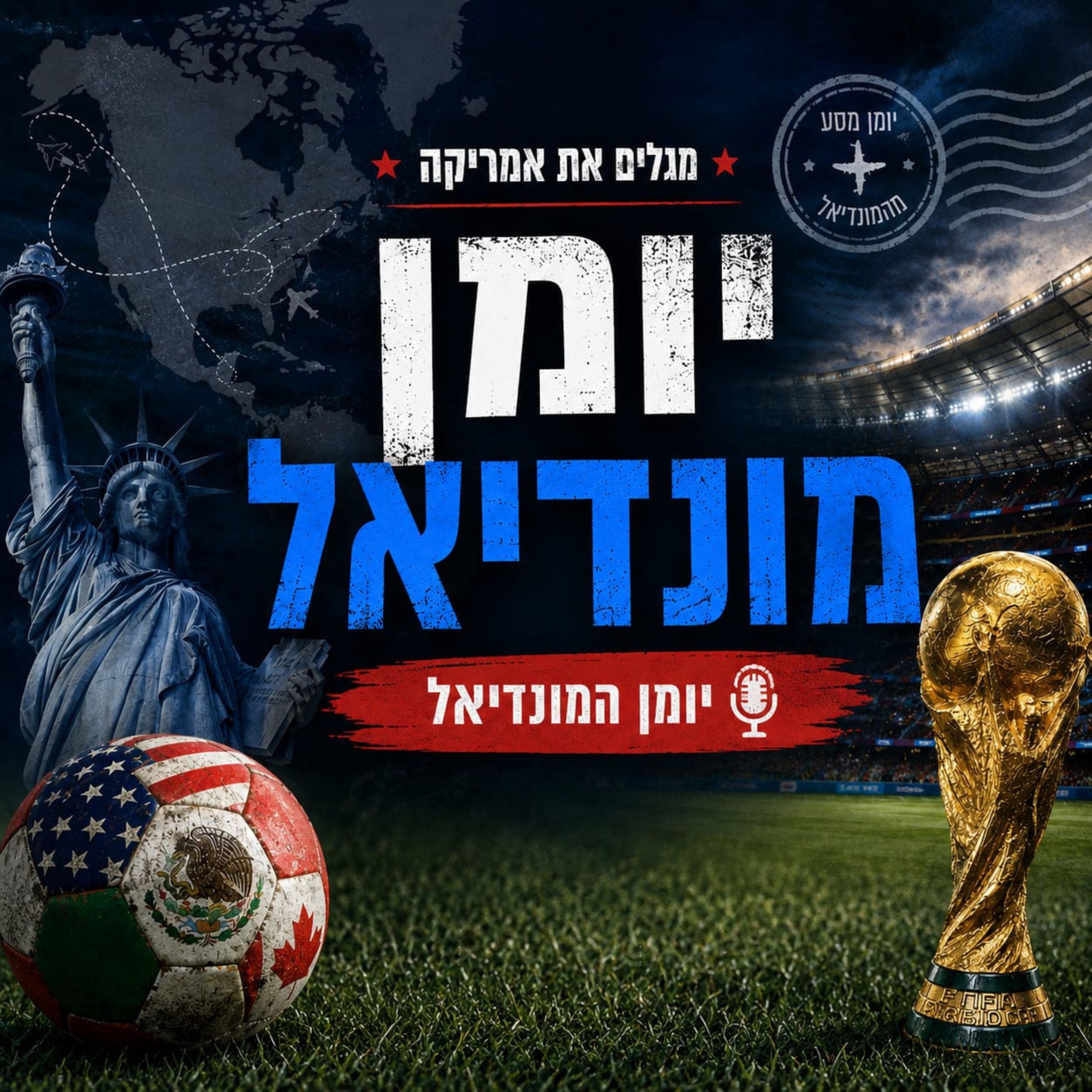 יומן מונדיאל #1 | שואו הוליוודי, פאשלות ענק ושימוע פוליטי לג'סטין טרודו! ⚽🌍 episode artwork