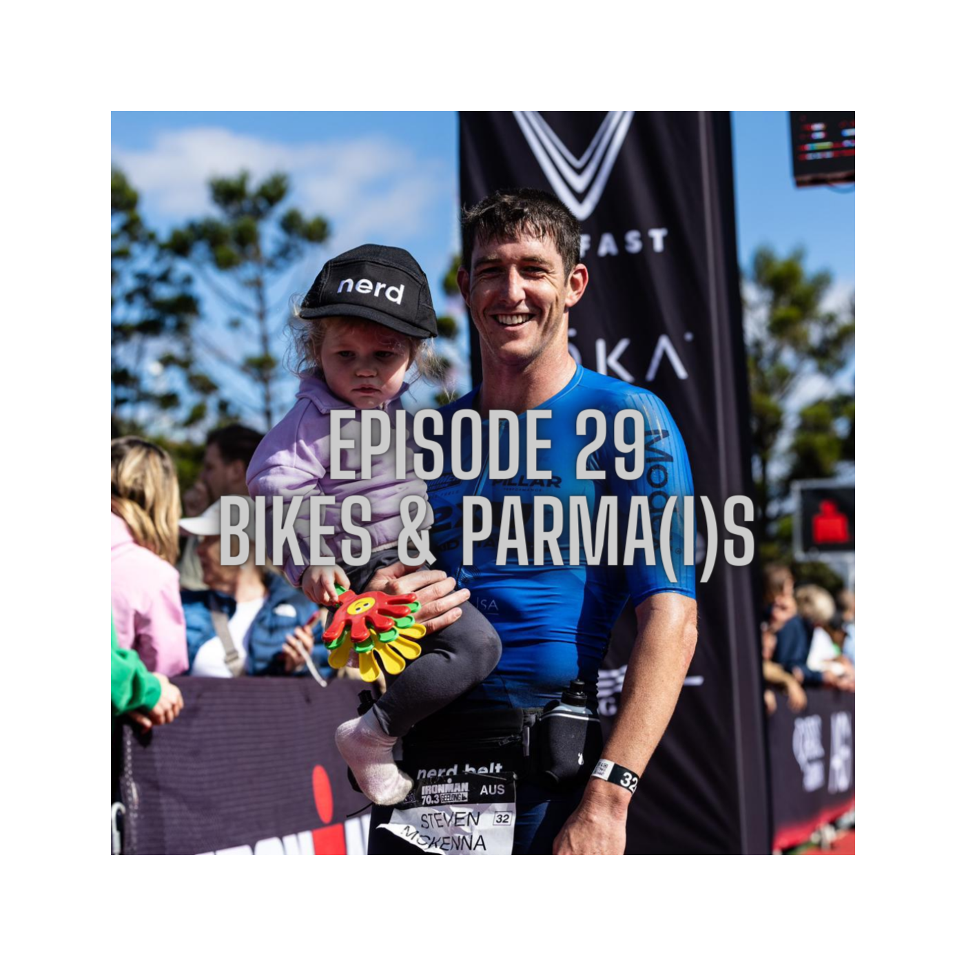 Ironman 70.3 Geelong debrief with Steve & the age-old debate, Parma or Parmi?