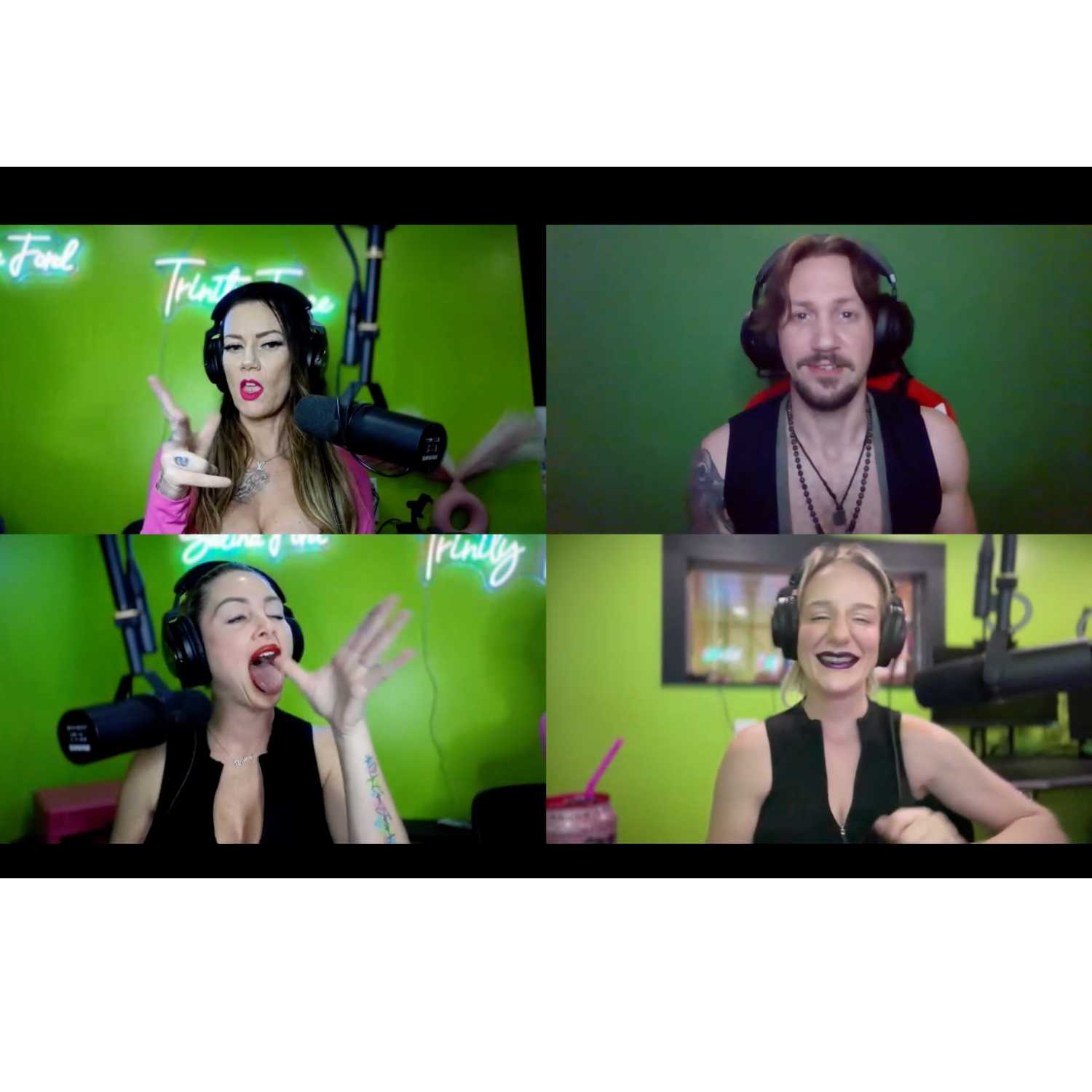 Stripped with Trinity and Salina