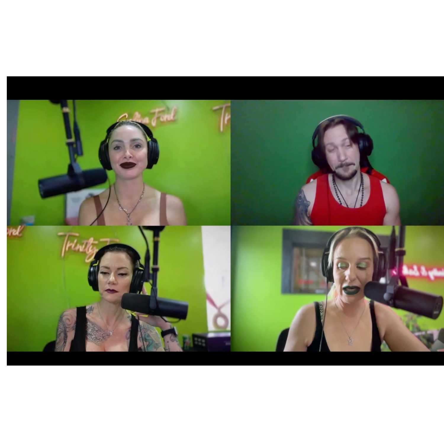 Stripped with Trinity and Salina