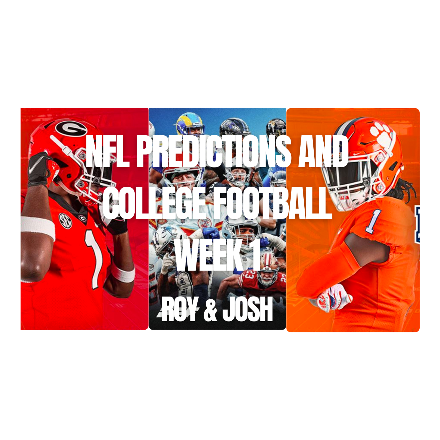 College Football Week 1 and NFL Standings Predictions with HOT TAKES