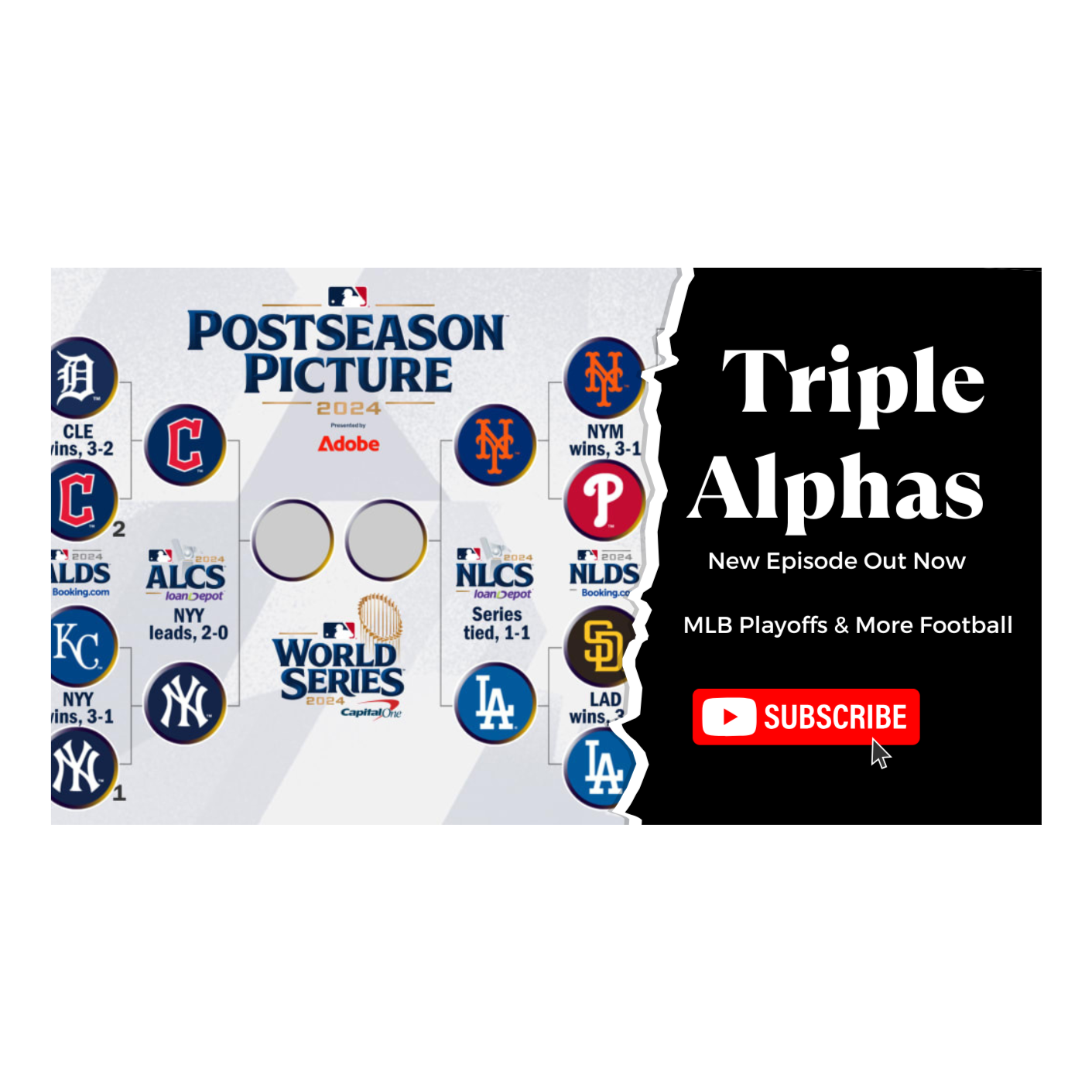 BIG ANNOUNCMENT! MLB Playoffs & More!