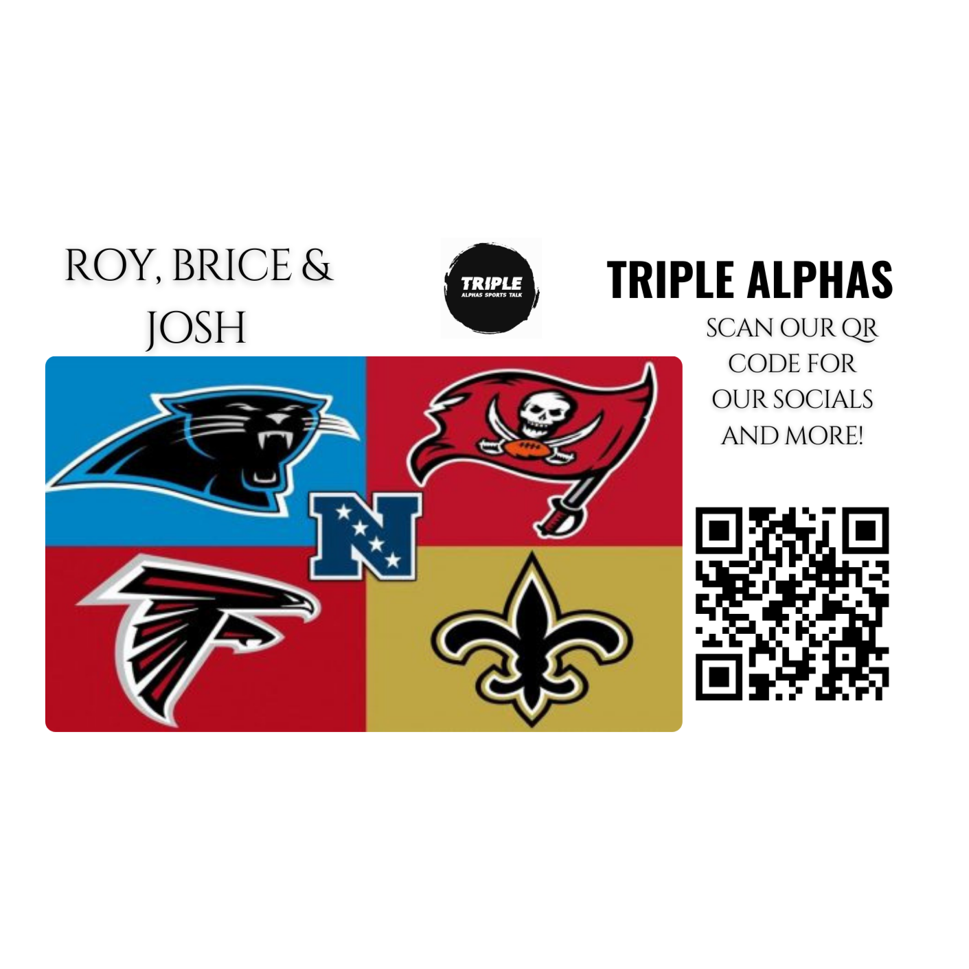 NFC South Preview and Big 10 Preview!