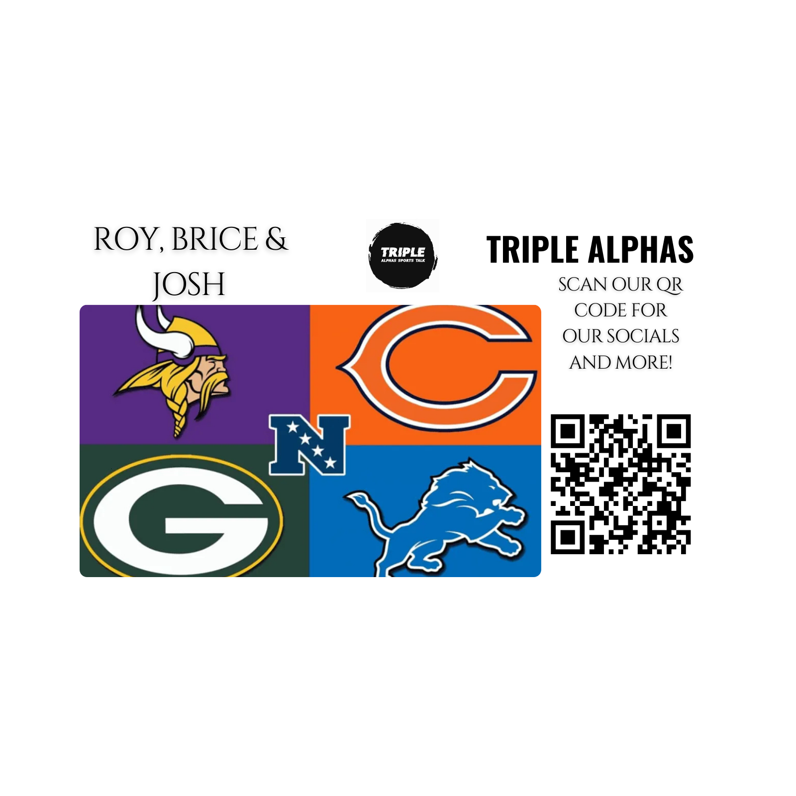 NFC North Preview & College Football WEEK 1!