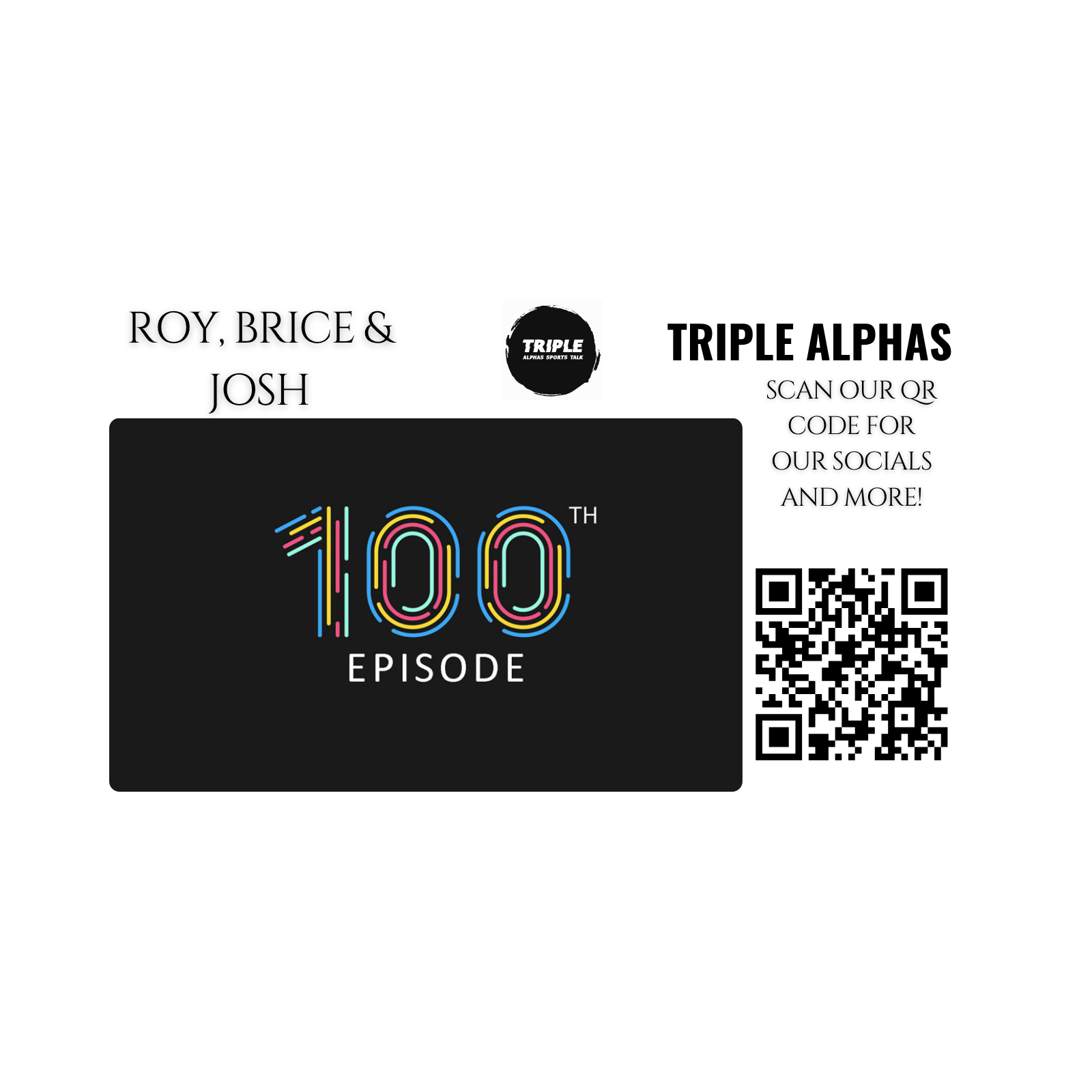 100! So many Special Guest and Memories! 