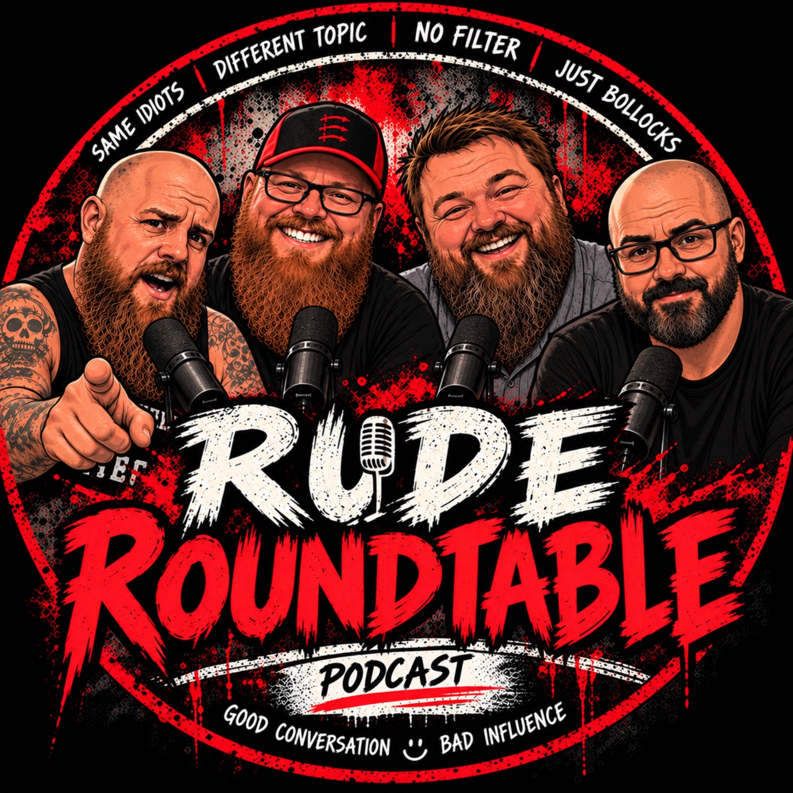 Artwork for Rude Roundtable