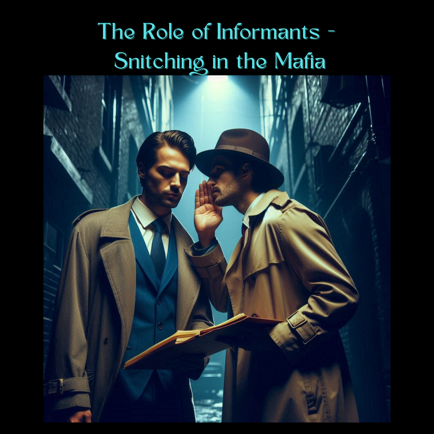 The Role of Informants: Snitching in the Mafia