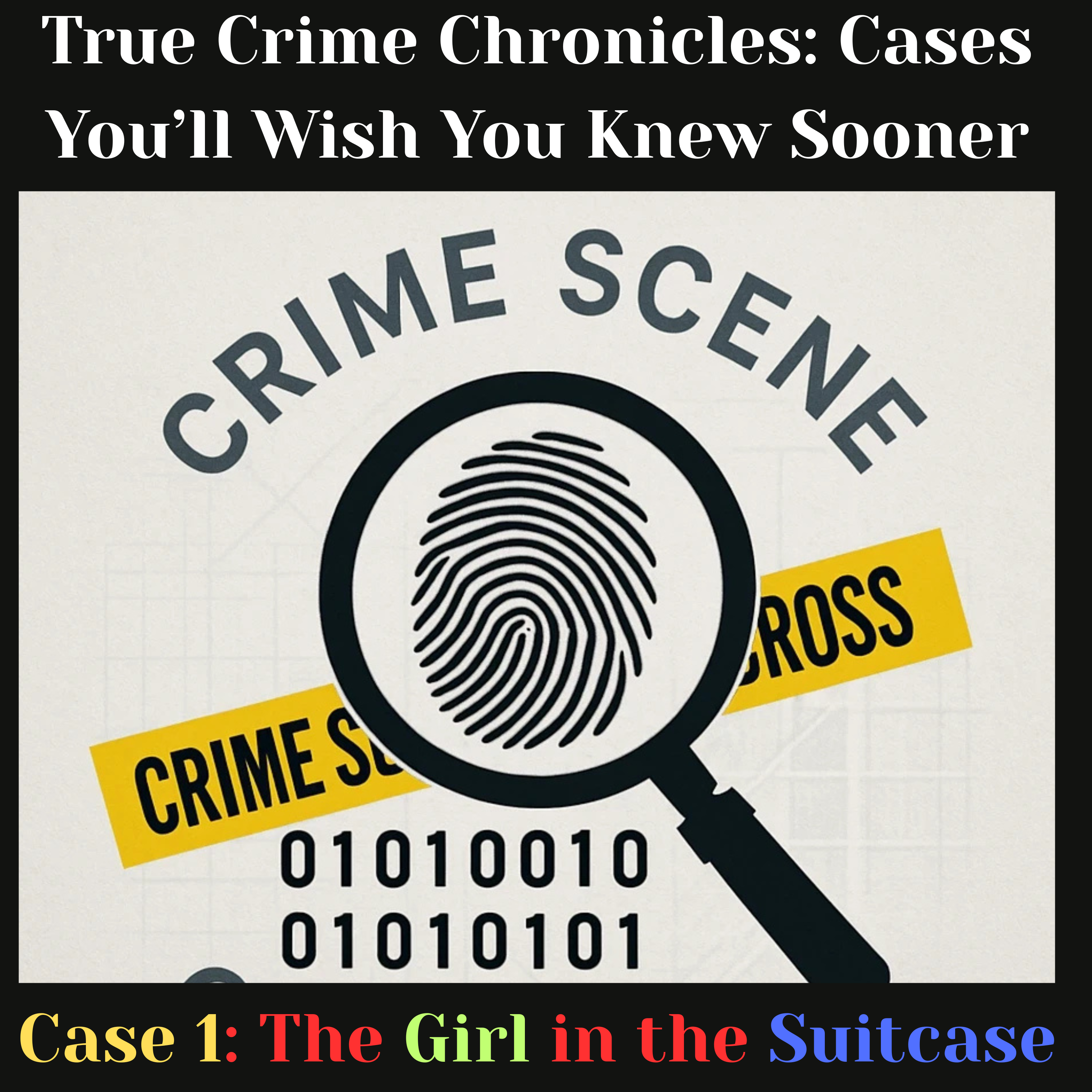 True Crime Chronicles: Cases You’ll Wish You Knew Sooner.  Case 1: The Girl in the Suitcase