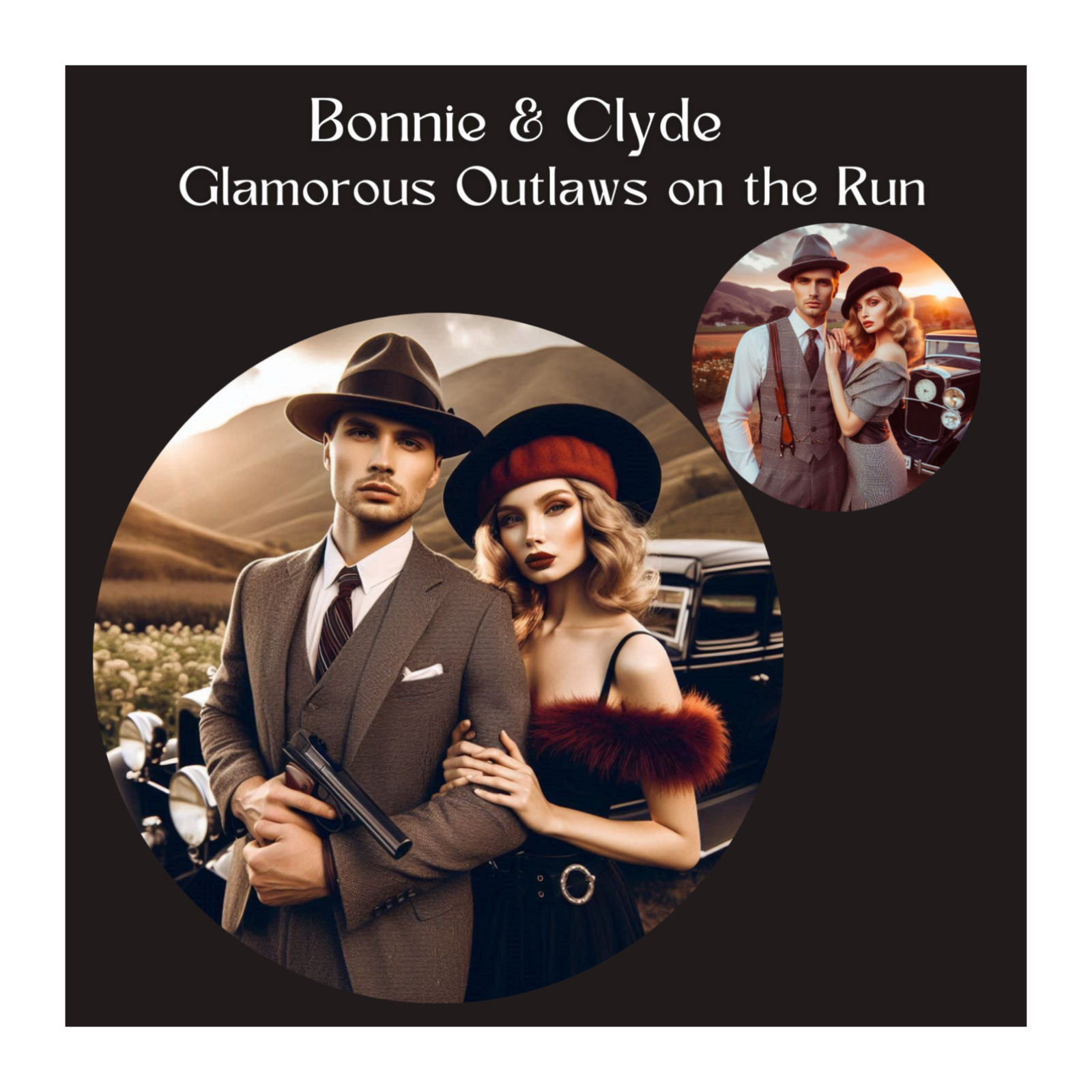 Bonnie and Clyde: Glamorous Outlaws on the Run: