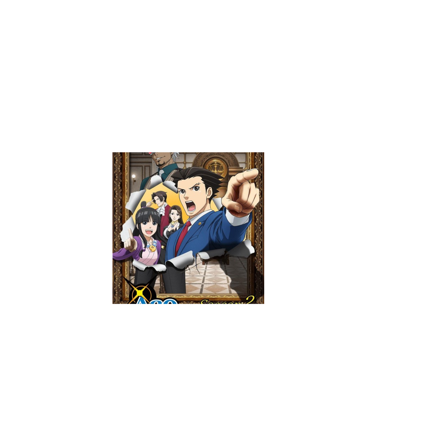 Ace Attorney Season 2 OP Never Lose by Tomohisa Yamashita episode artwork