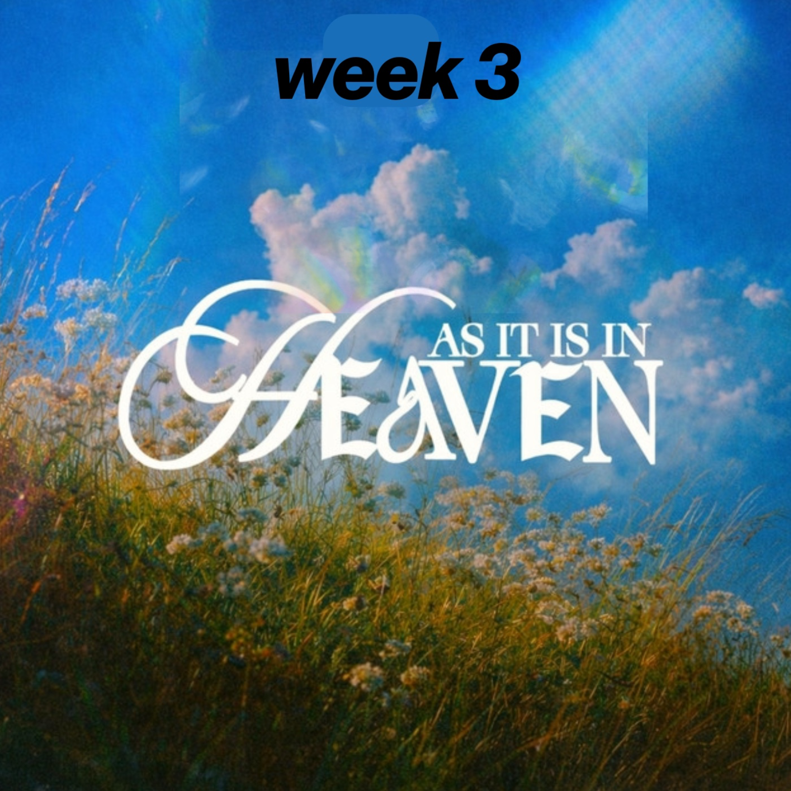 Re-vision 2026: As it is in Heaven WEEK THREE episode artwork