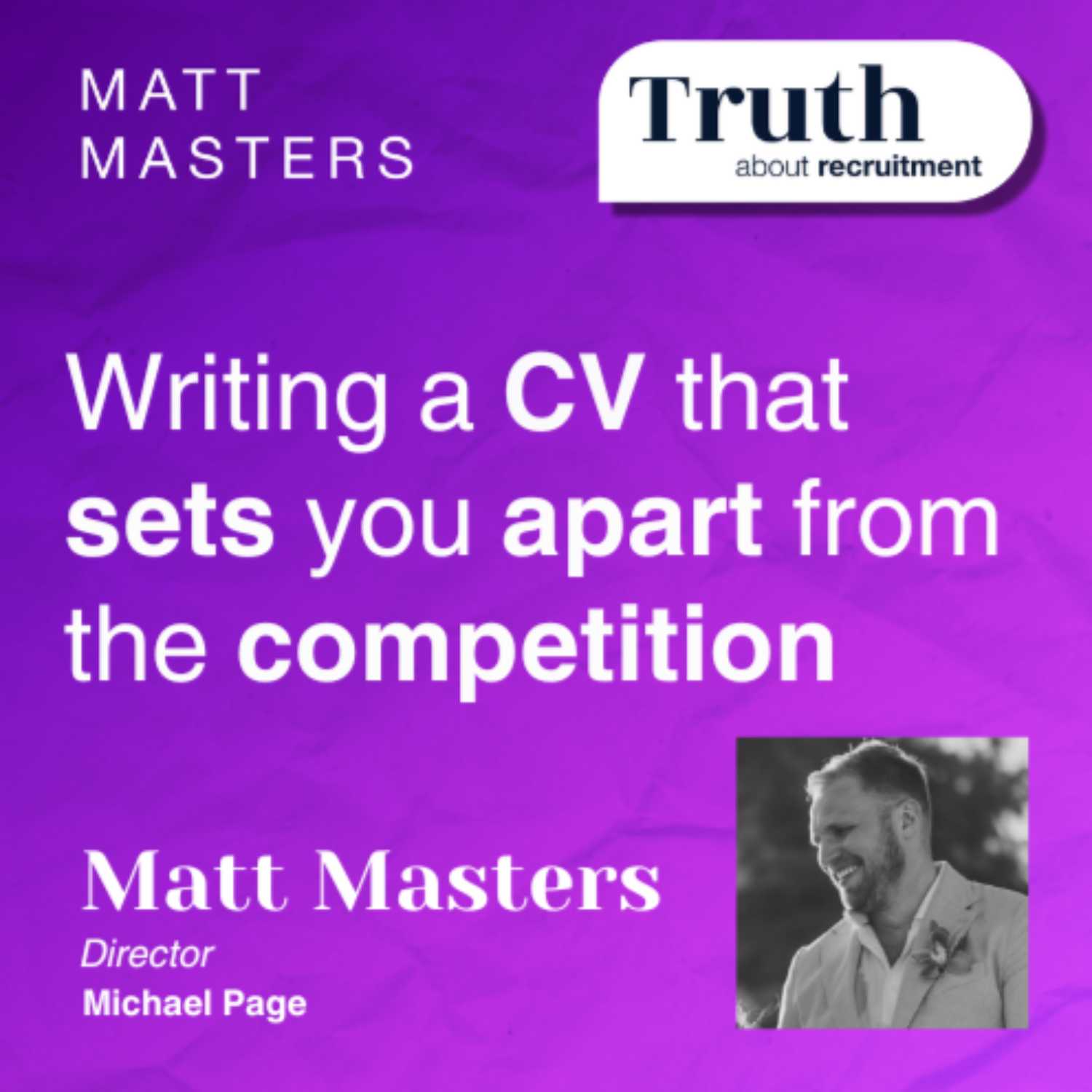 How to write a CV that sets you apart from the competition  episode artwork