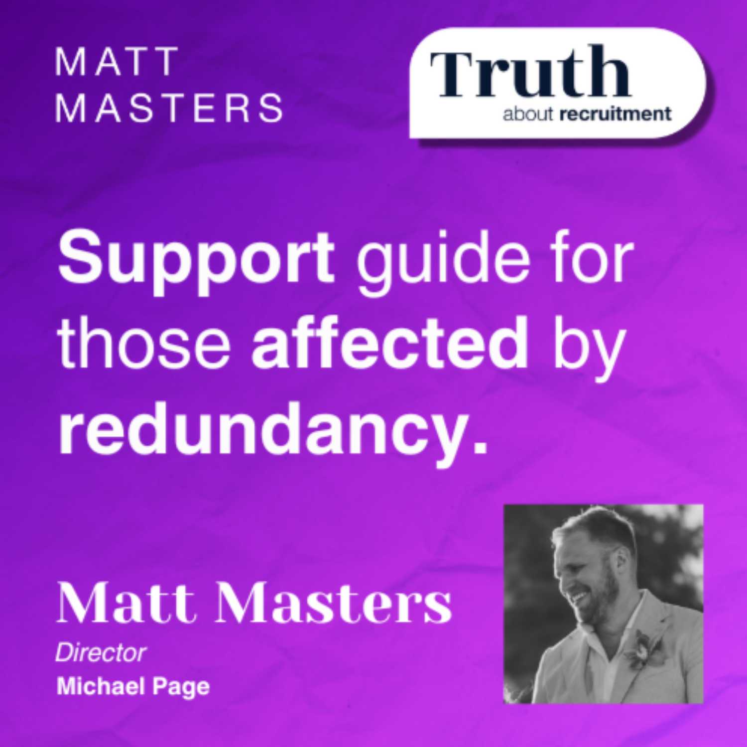 Support guide for those affected by redundancy. episode artwork