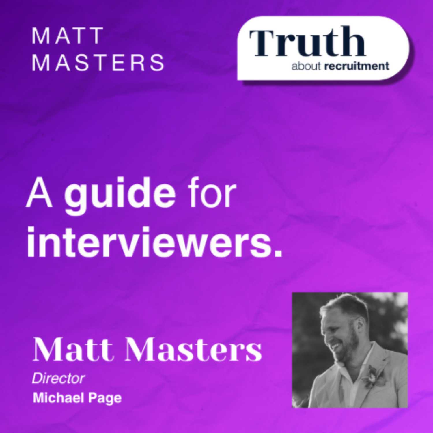 A guide for interviewers.  episode artwork