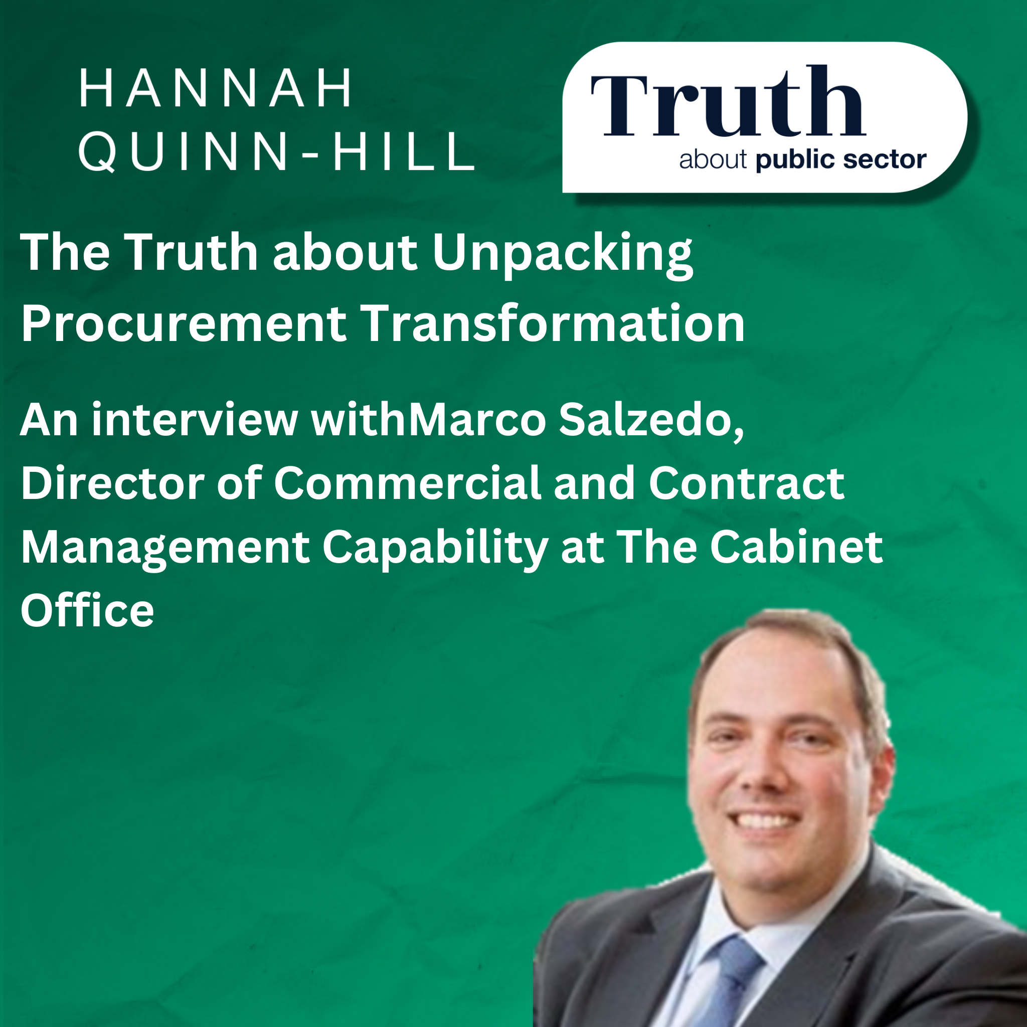 The Truth about Unpacking Procurement Transformation with Marco Salzedo