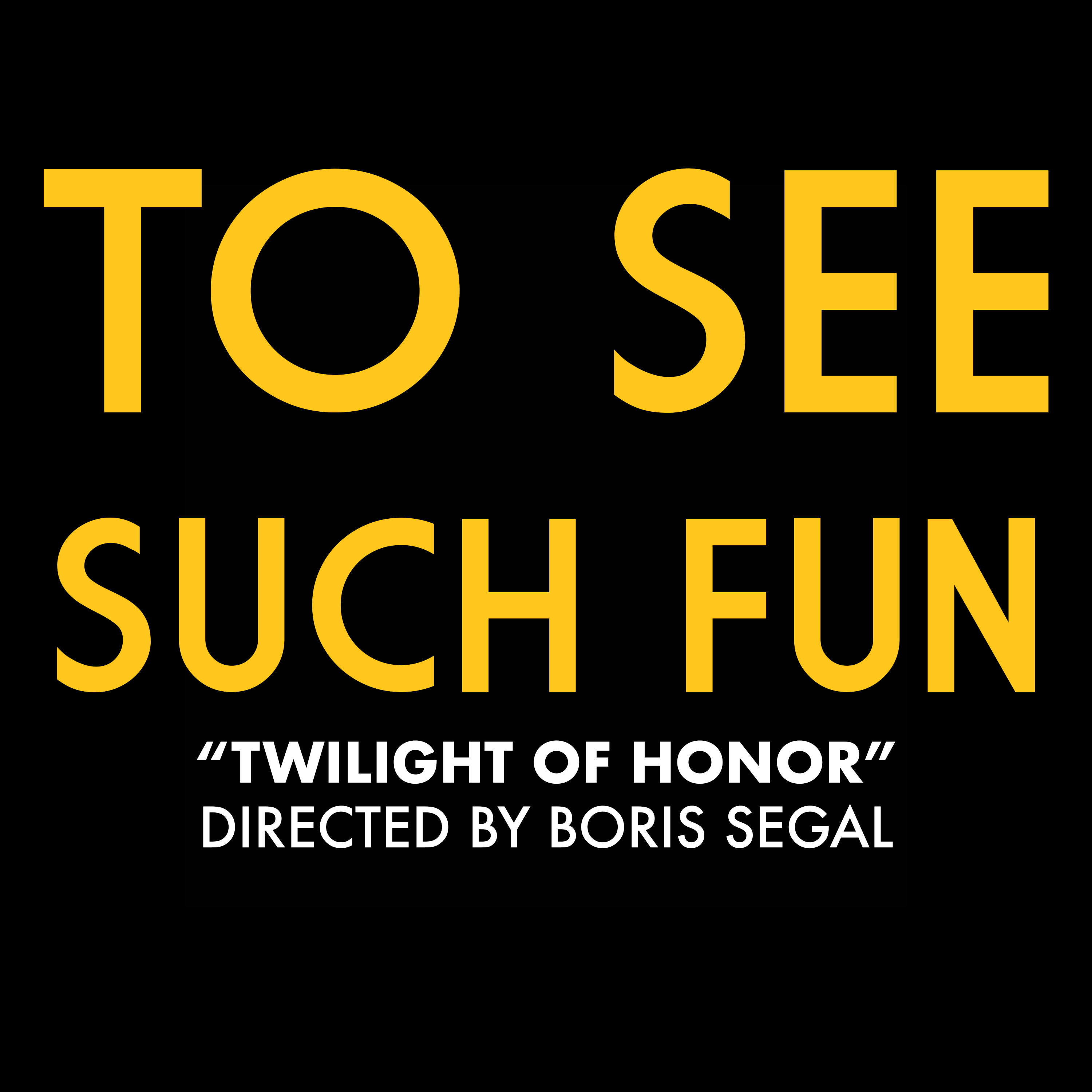 "Twilight of Honor" (Dir. Boris Segal) - podcast episode cover