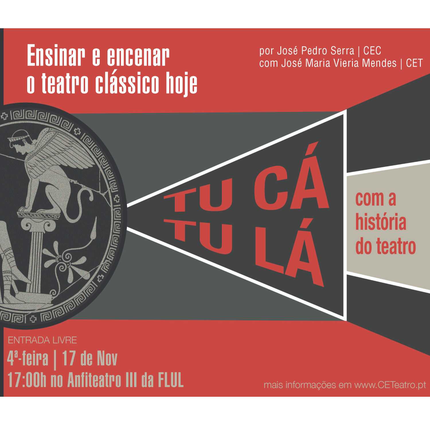 Tu cá tu lá com a história do teatro