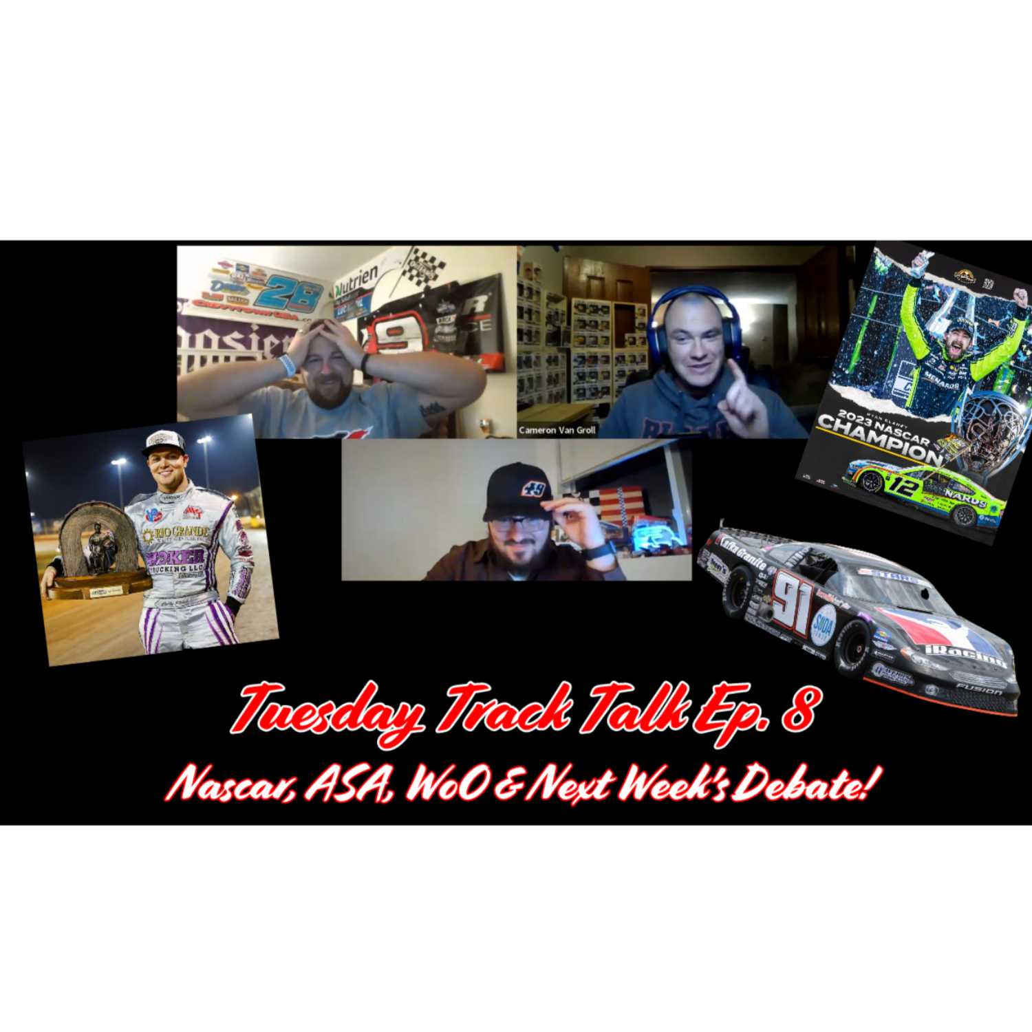 Nascar, Nashville & WoO Champs Crowned: Tuesday Track Talk Ep. 8