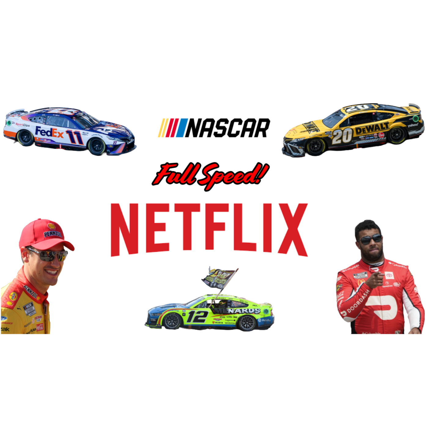 Nascar on Netflix? Nascar's Full Speed on Netflix: Tuesday Track Talk Special Edition