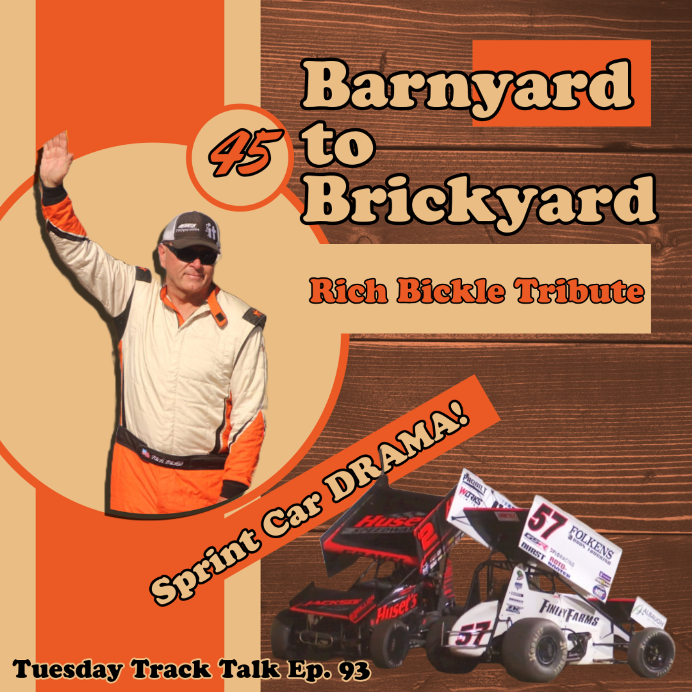 Barnyard to Brickyard & Sprint Car Drama: Tuesday Track Talk Ep. 93