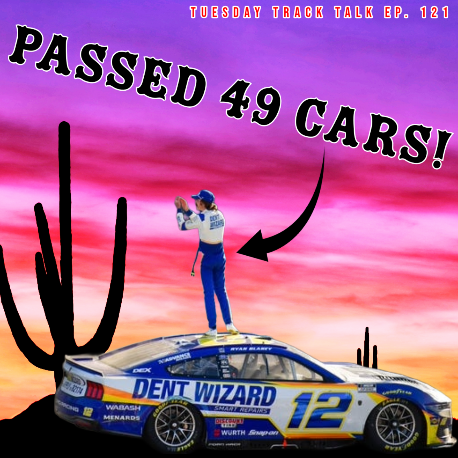 Passing Racecars: Cup Series Style!