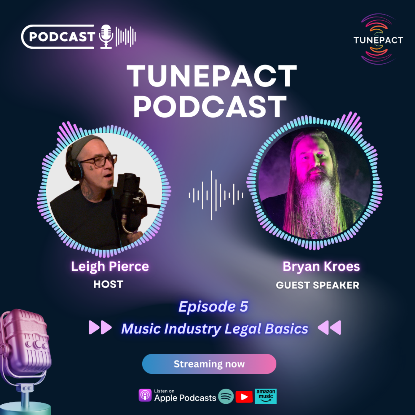 🎙 Tunepact Podcast: The Music Marketing Playbook 🎶