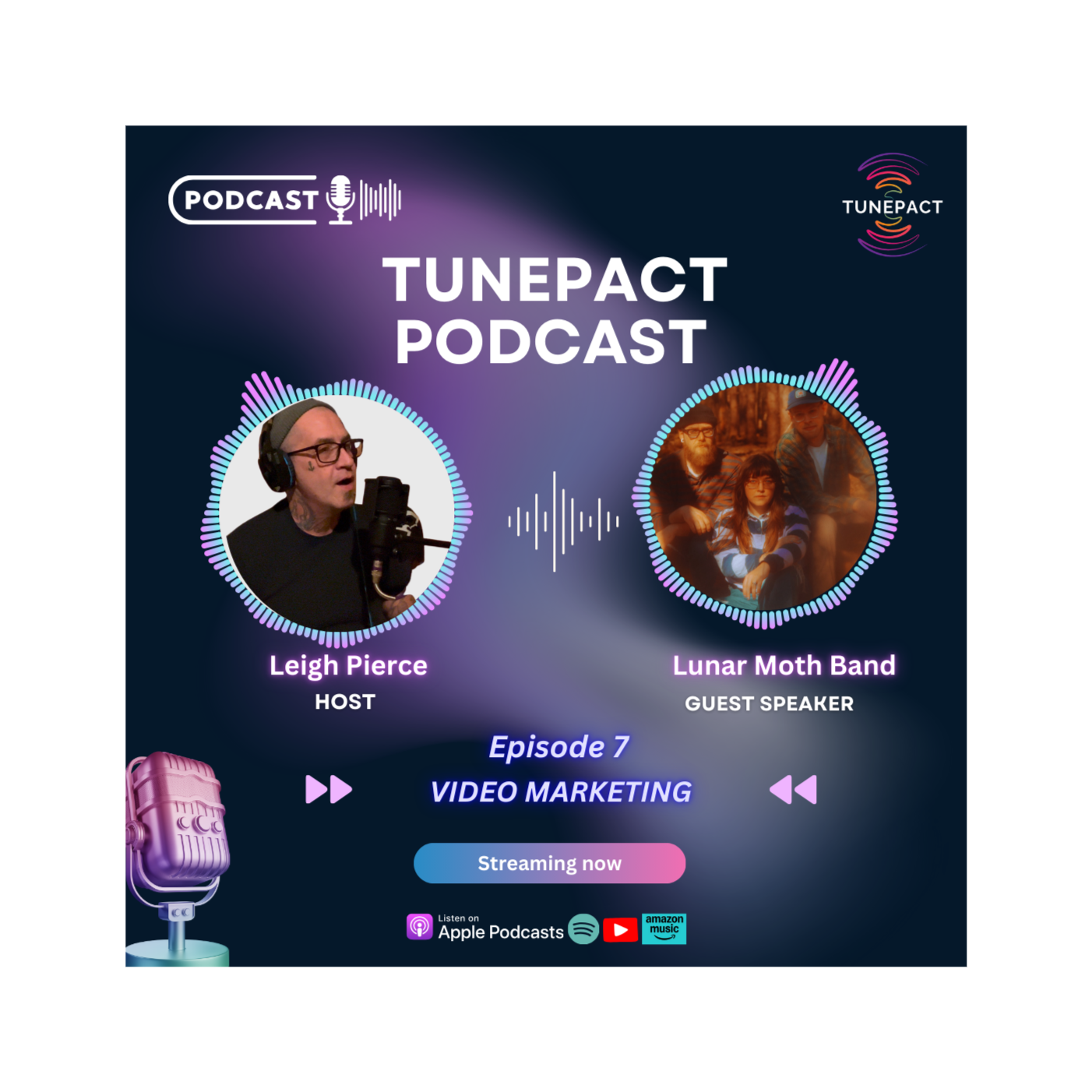 🎙 Tunepact Podcast: The Music Marketing Playbook 🎶