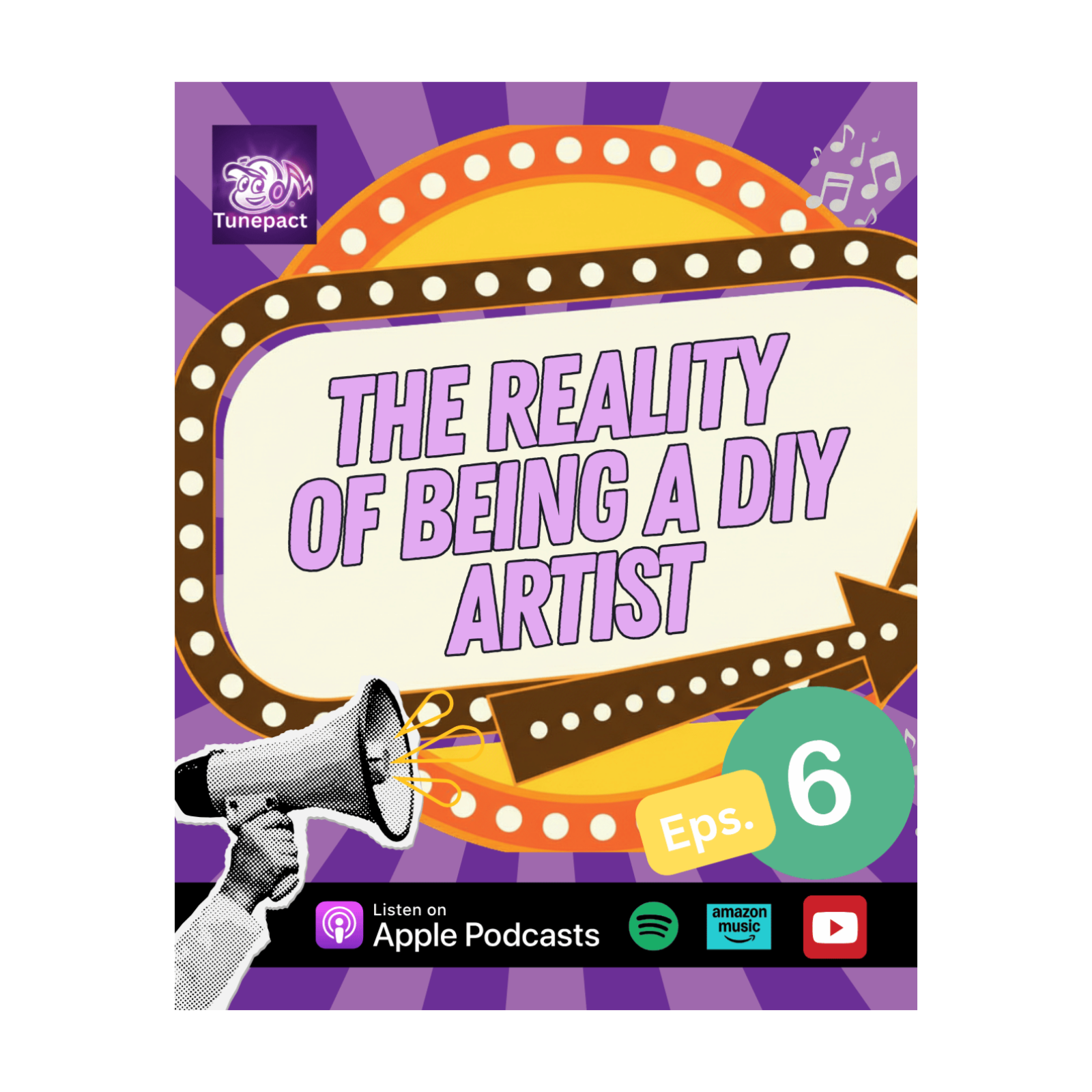 The Reality of Being a DIY Artist episode artwork