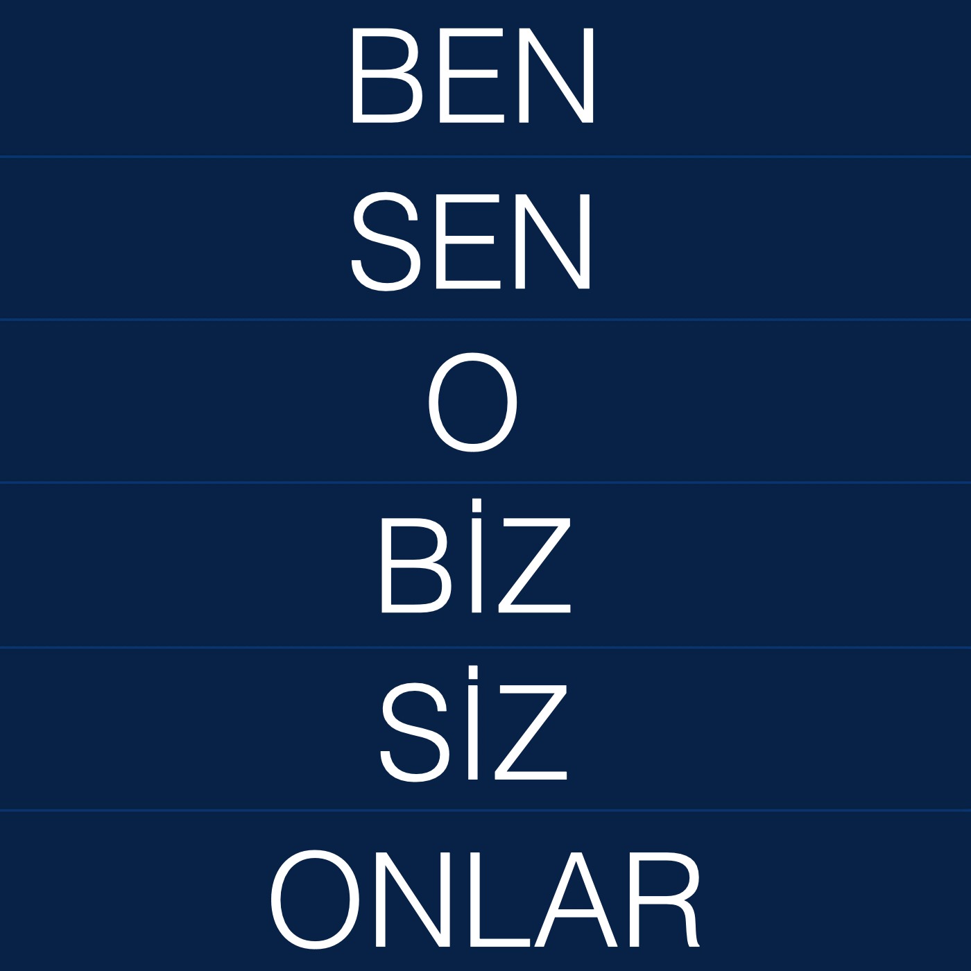 Personal Pronouns in Turkish Language - Part 1 episode artwork