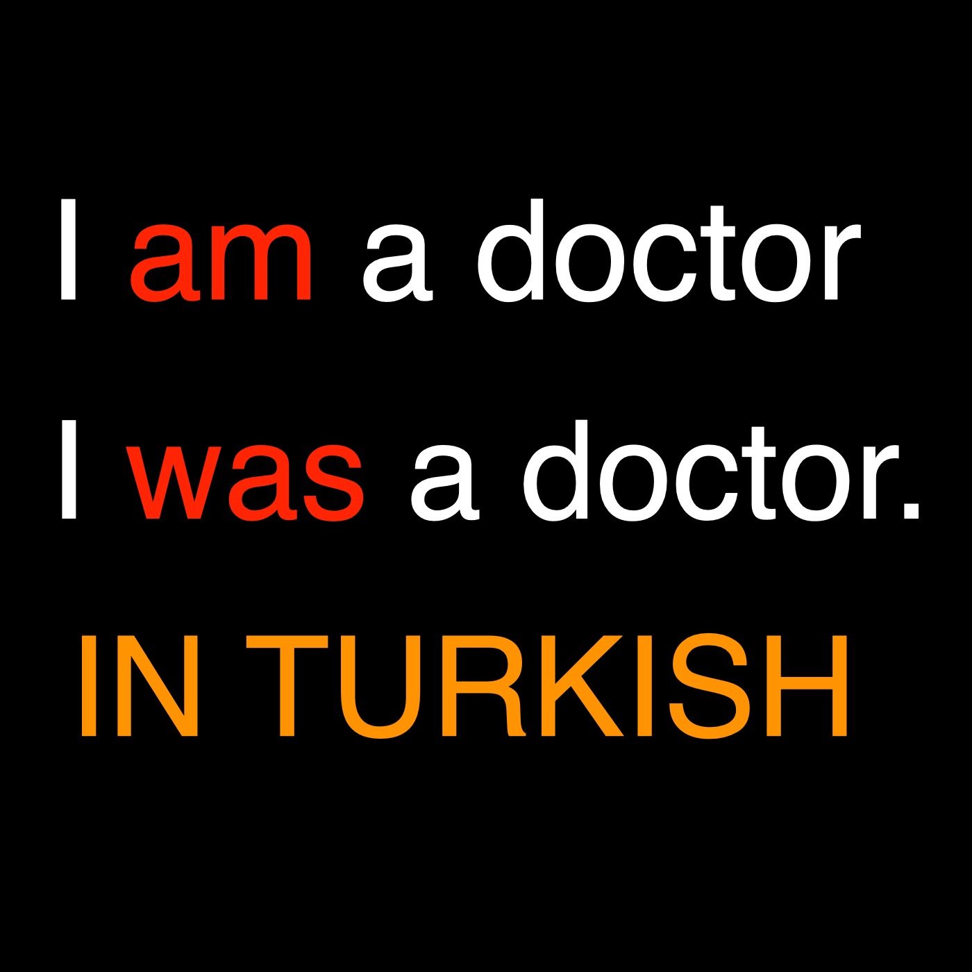 The Verb “to be” | Nominal Sentences in Turkish in One Video episode artwork