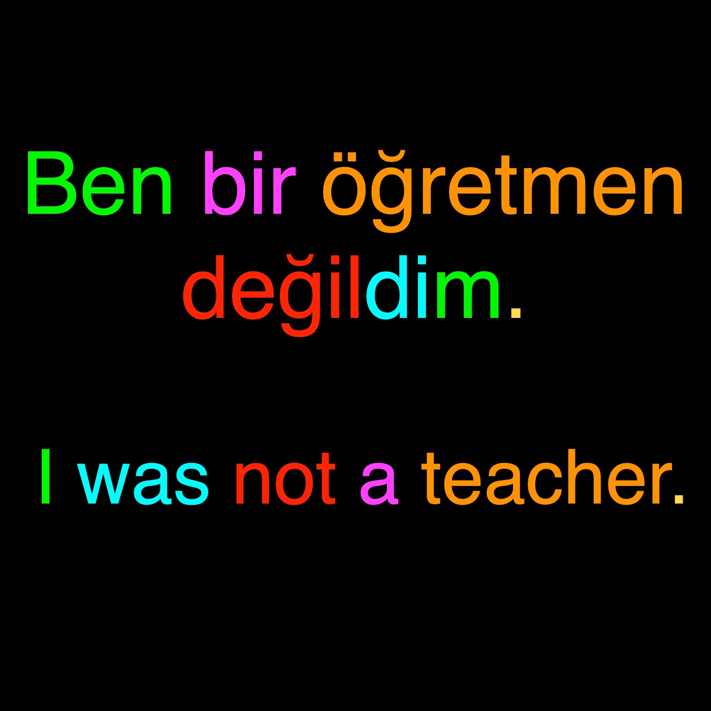 Negative Sentences in the Known Past Tense Using the Verb ‘to be’ episode artwork