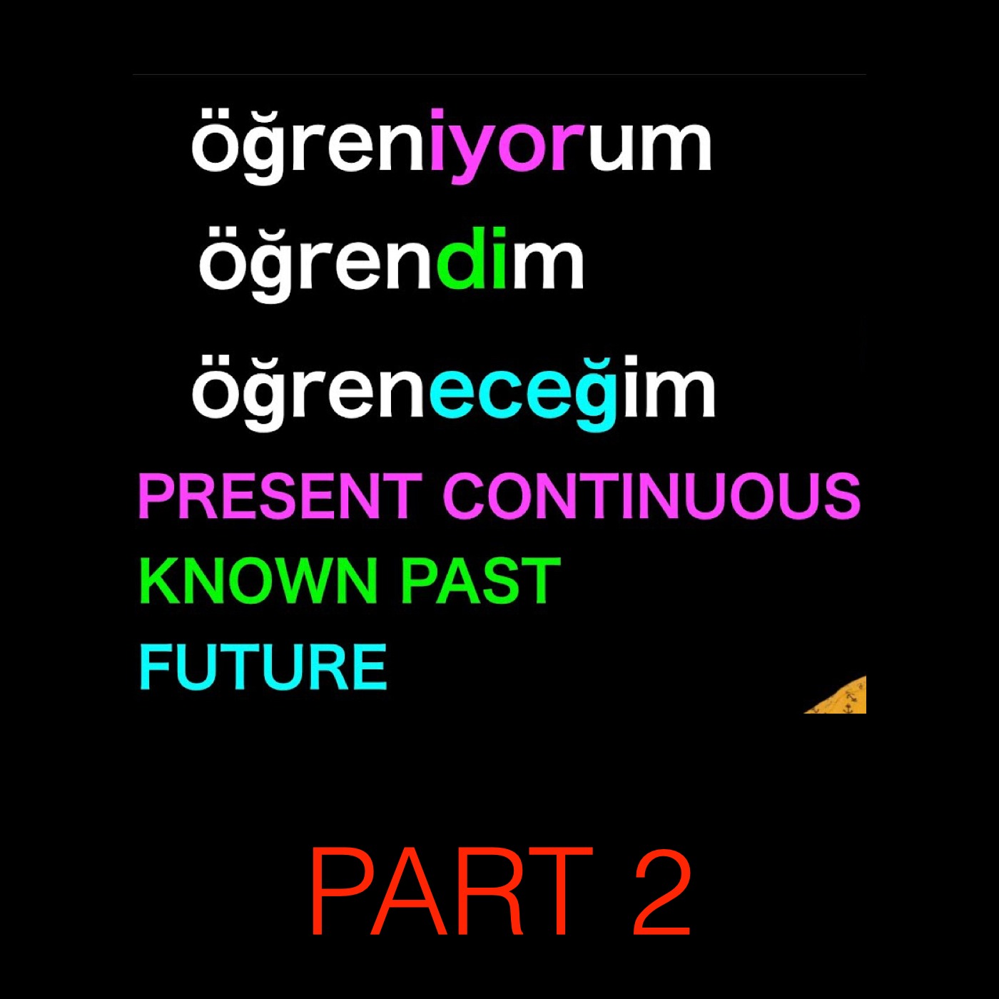 The top 50 Turkish Verbs in different tenses - Part 2 episode artwork