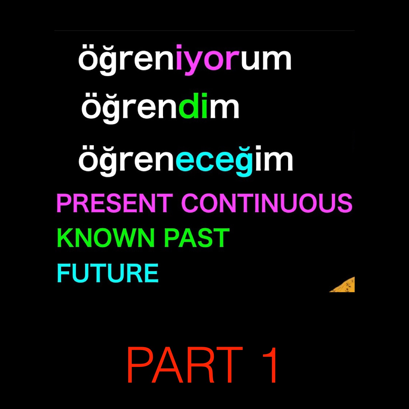 The top 50 Turkish Verbs in different tenses - Part 1 episode artwork