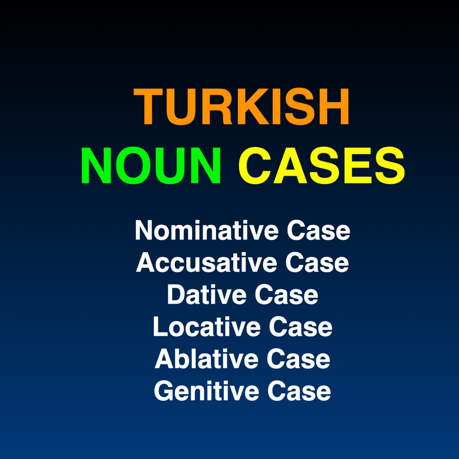 Noun Cases in Turkish episode artwork