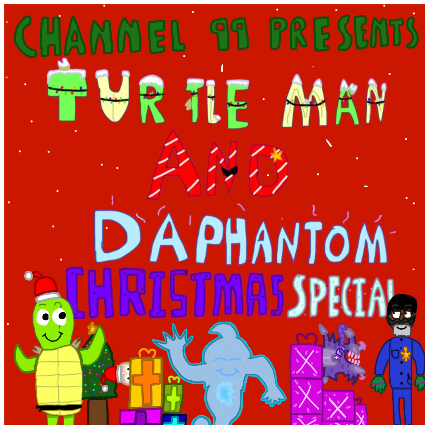 TURTLE MAN AND DAPHANTOM: Christmas Special episode artwork