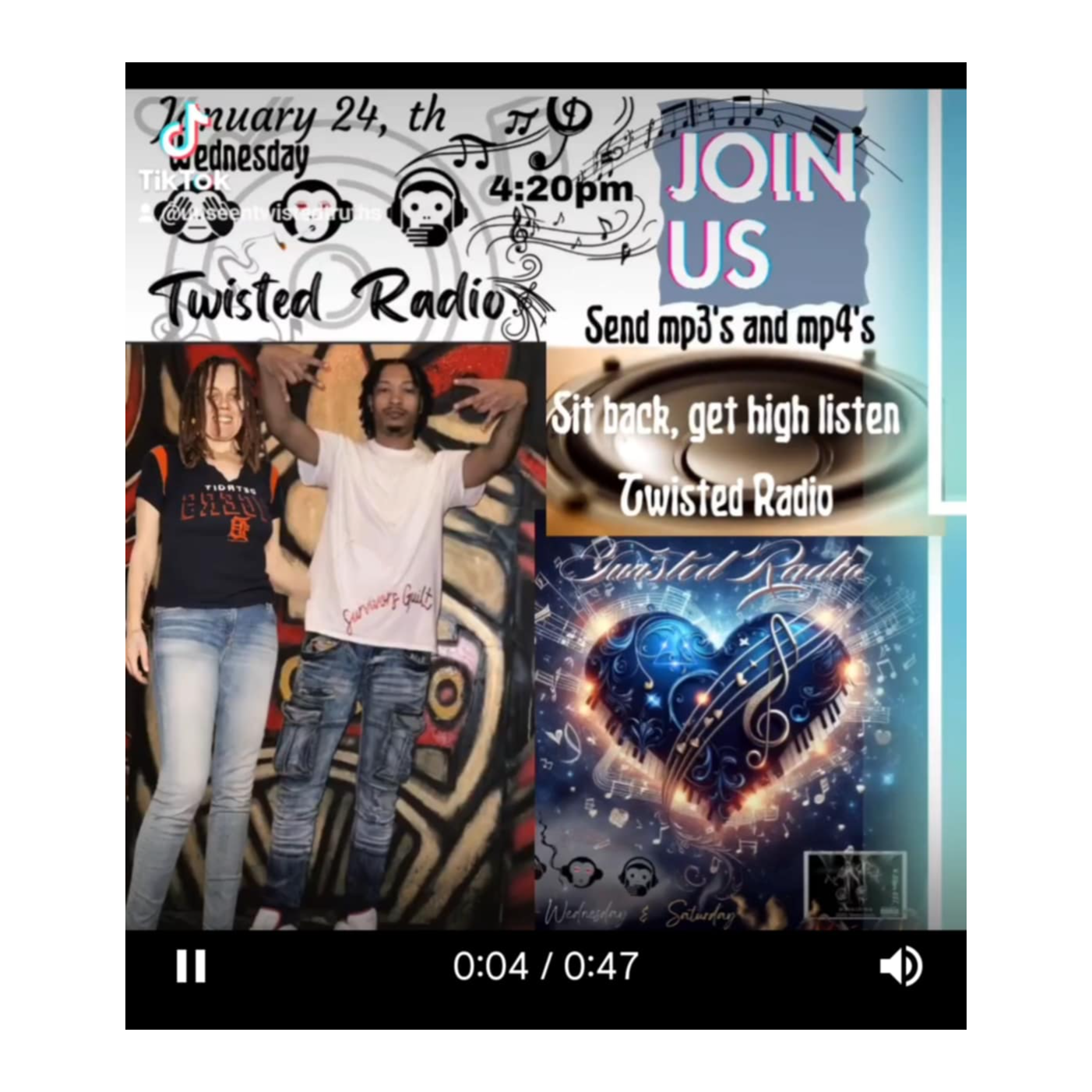 D.A.D. with Monstrosity on the beats aka Jerry Lykins we also have Jerry Brown on Twisted Radio UnseenTwistedTruths,ThePeoplesPodcast  jan 20th 2024
