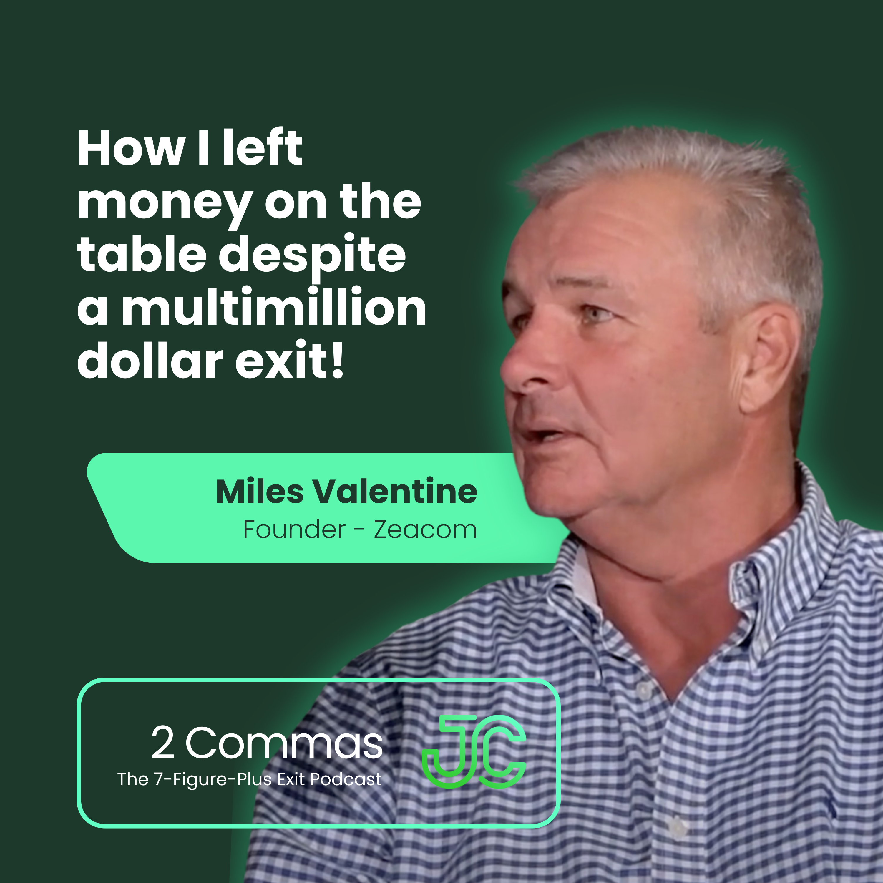2 Commas: The $multi-million exit show with Josh Comrie
