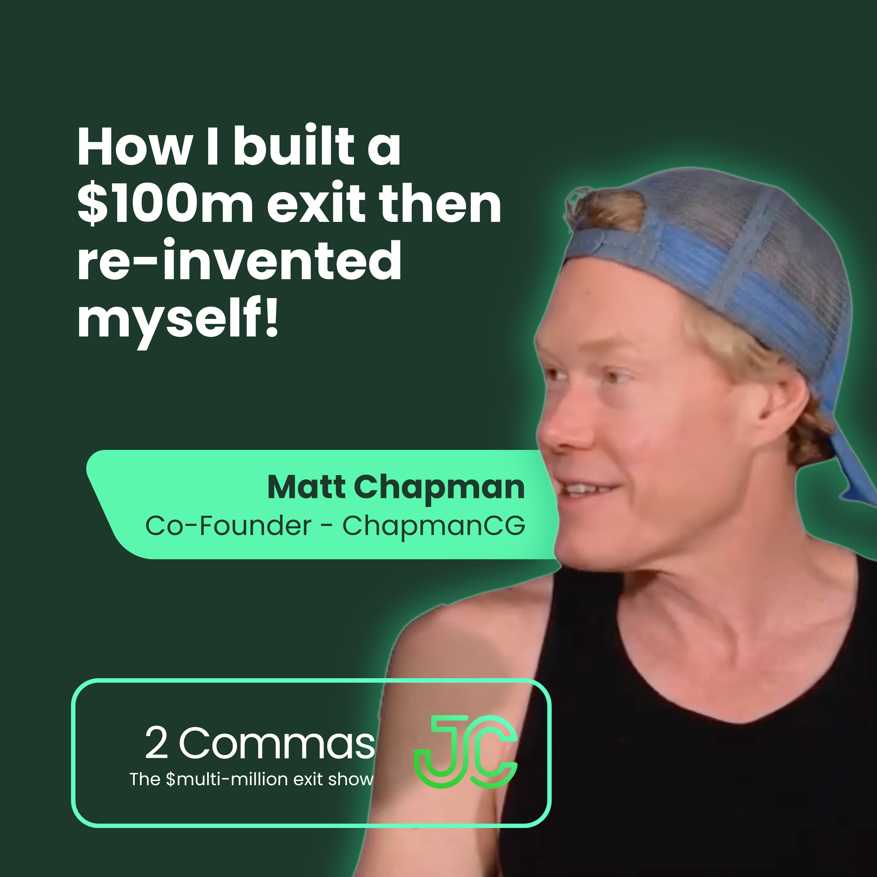 2 Commas: The $multi-million exit show with Josh Comrie