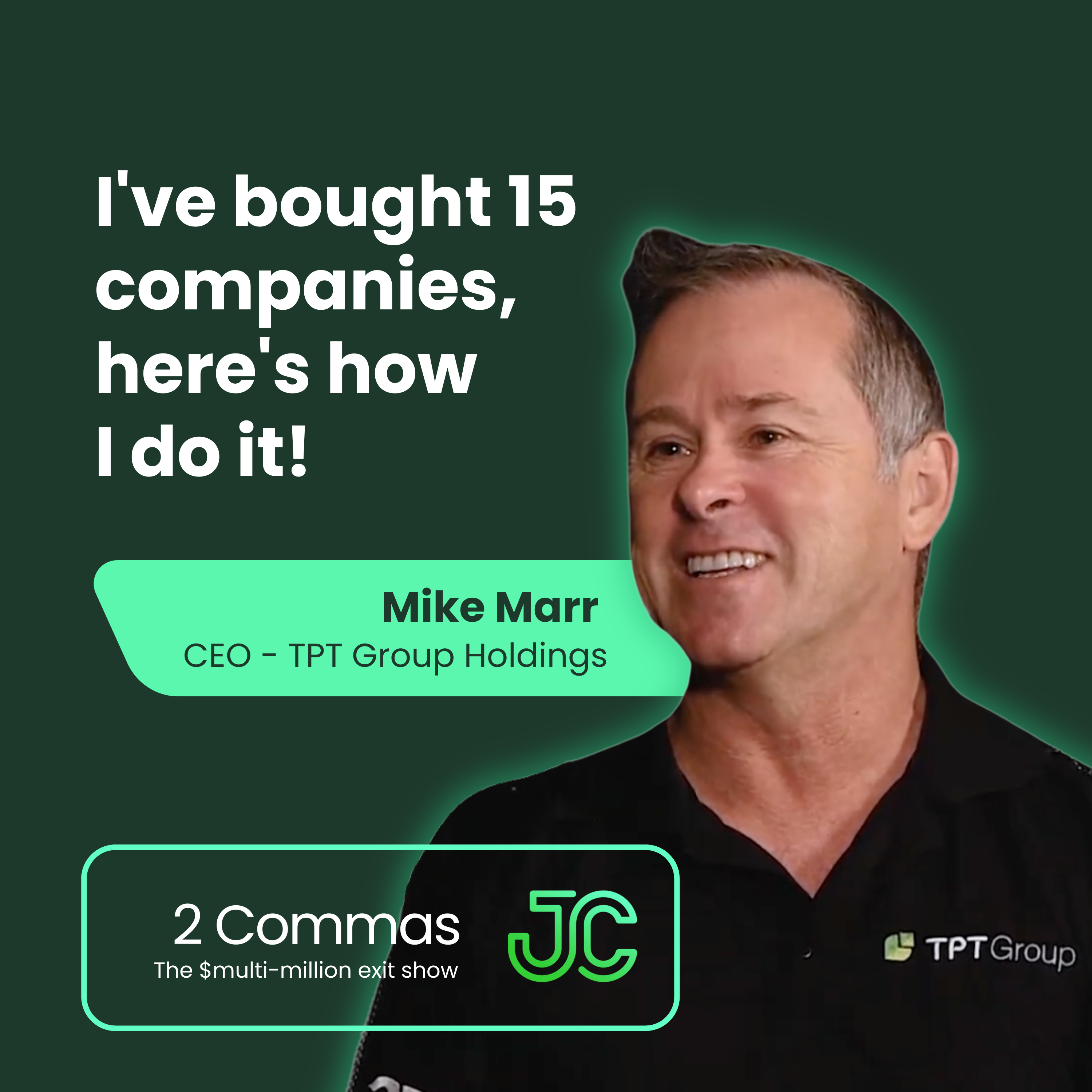 2 Commas: The $multi-million exit show with Josh Comrie