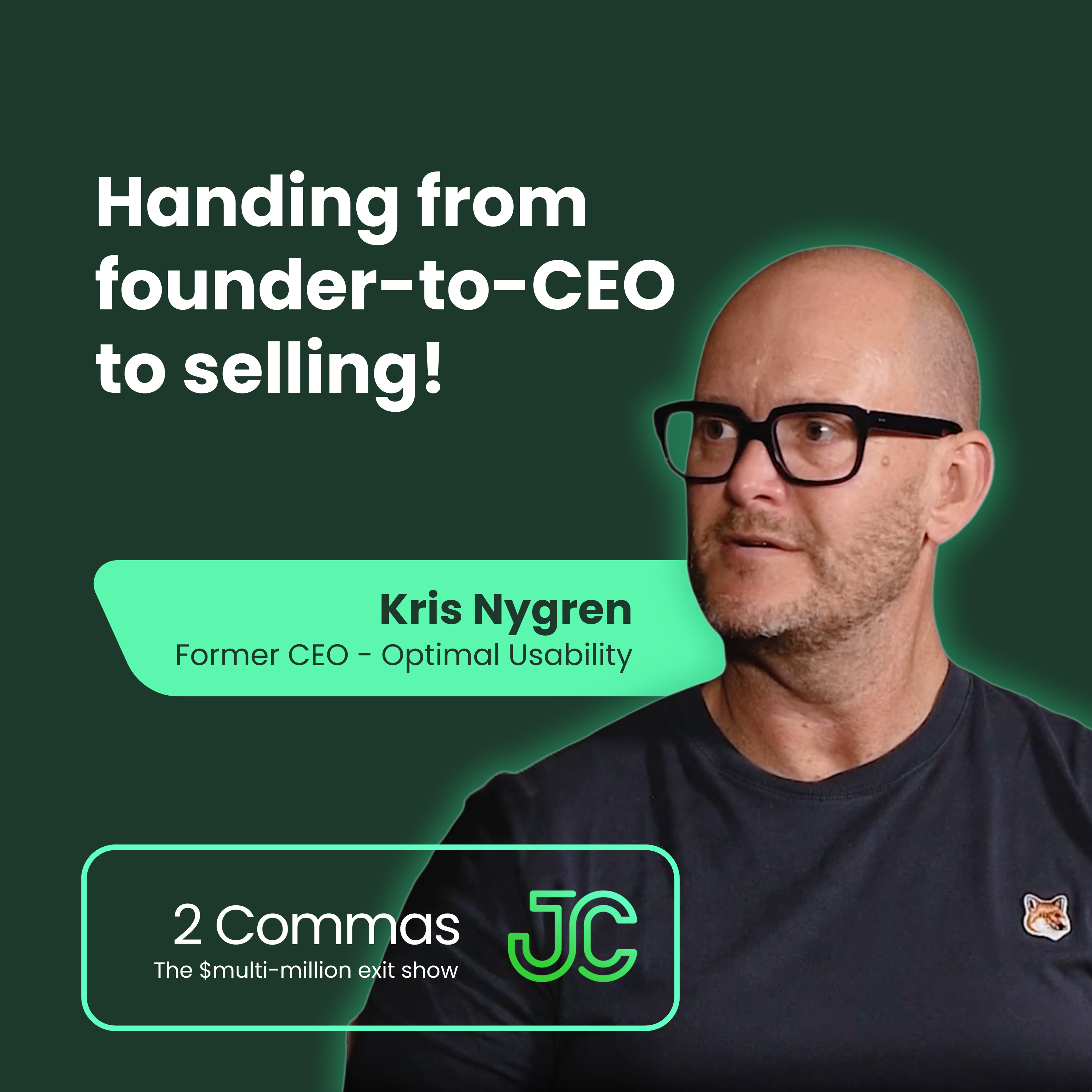 2 Commas: The $multi-million exit show with Josh Comrie
