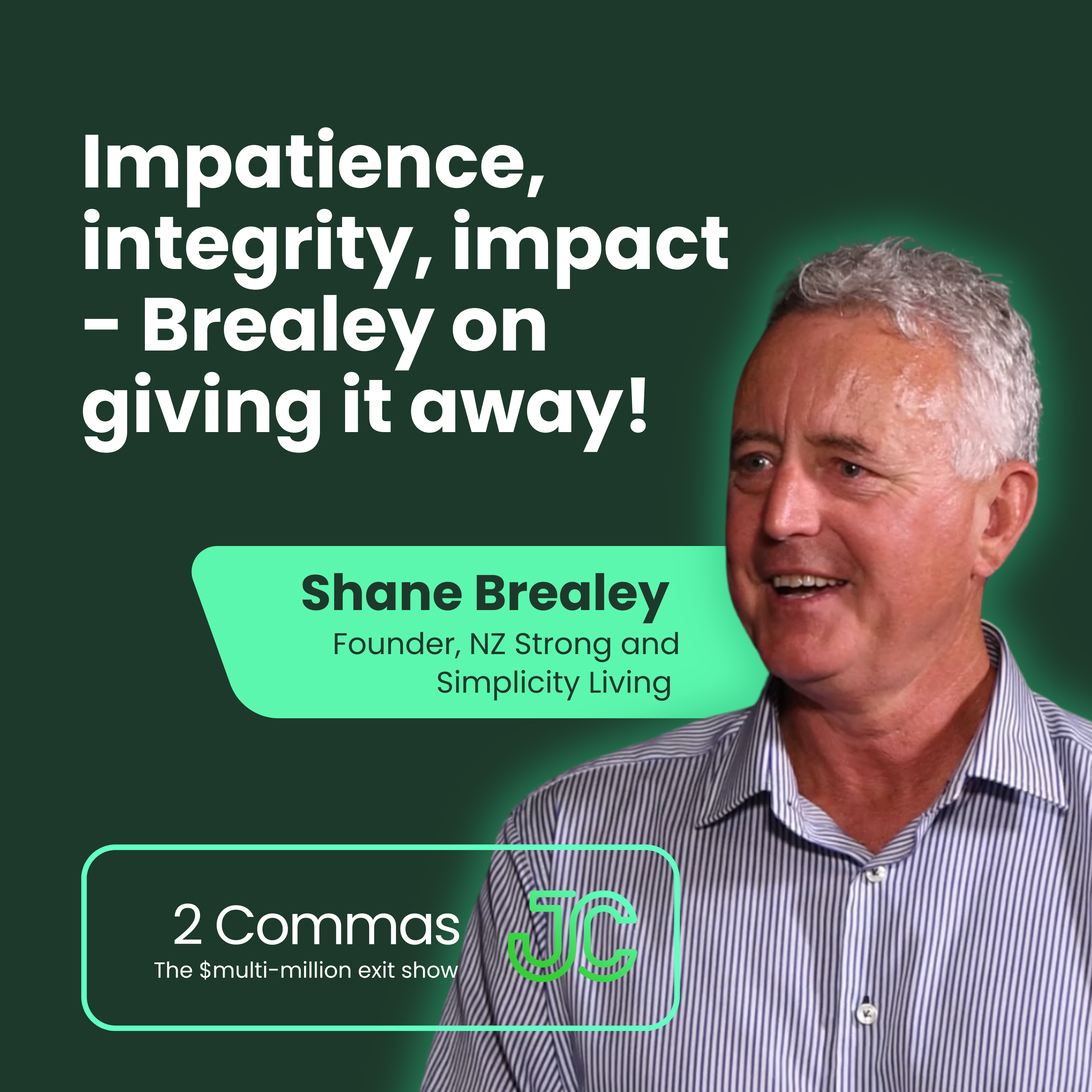 2 Commas: The $multi-million exit show with Josh Comrie
