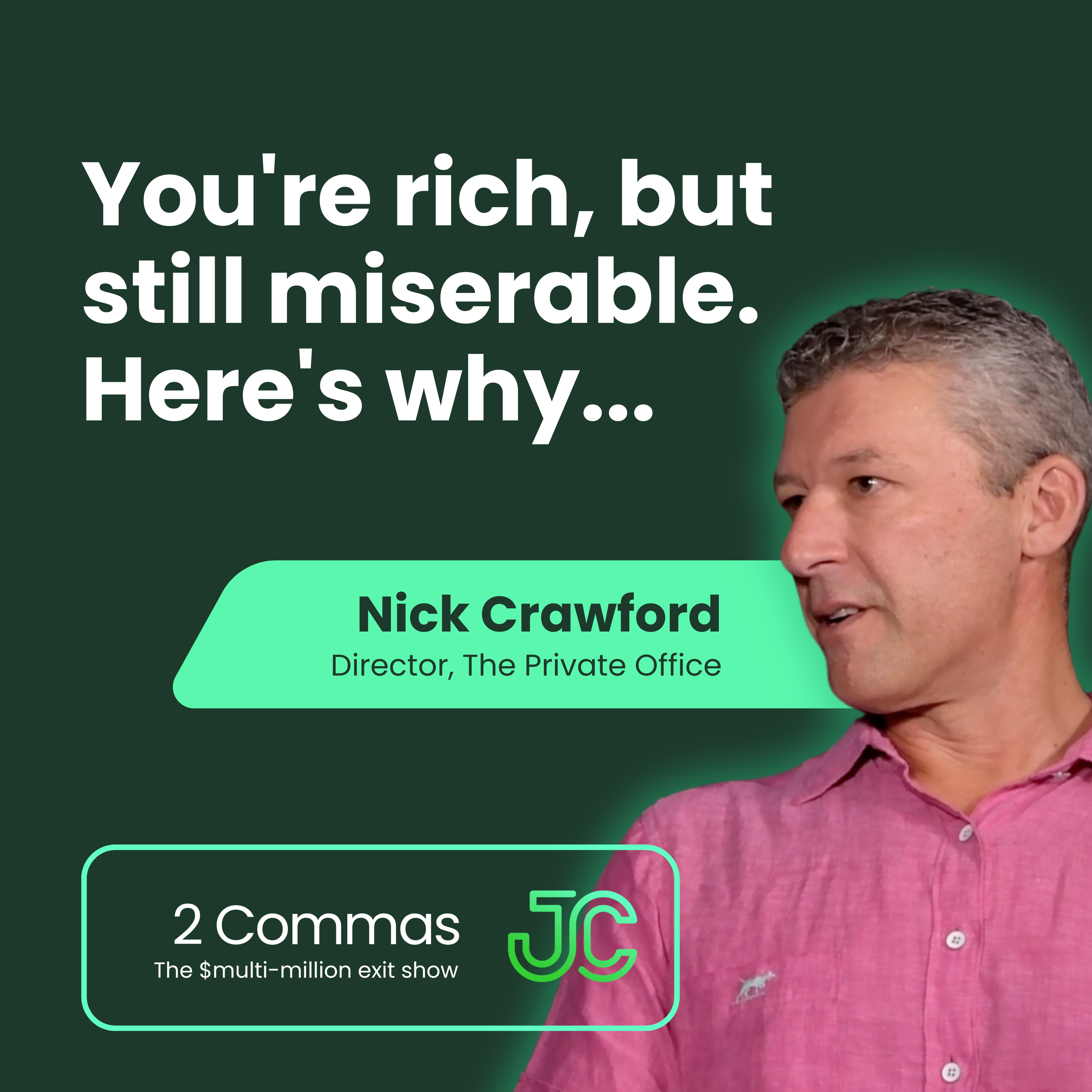 2 Commas: The $multi-million exit show with Josh Comrie