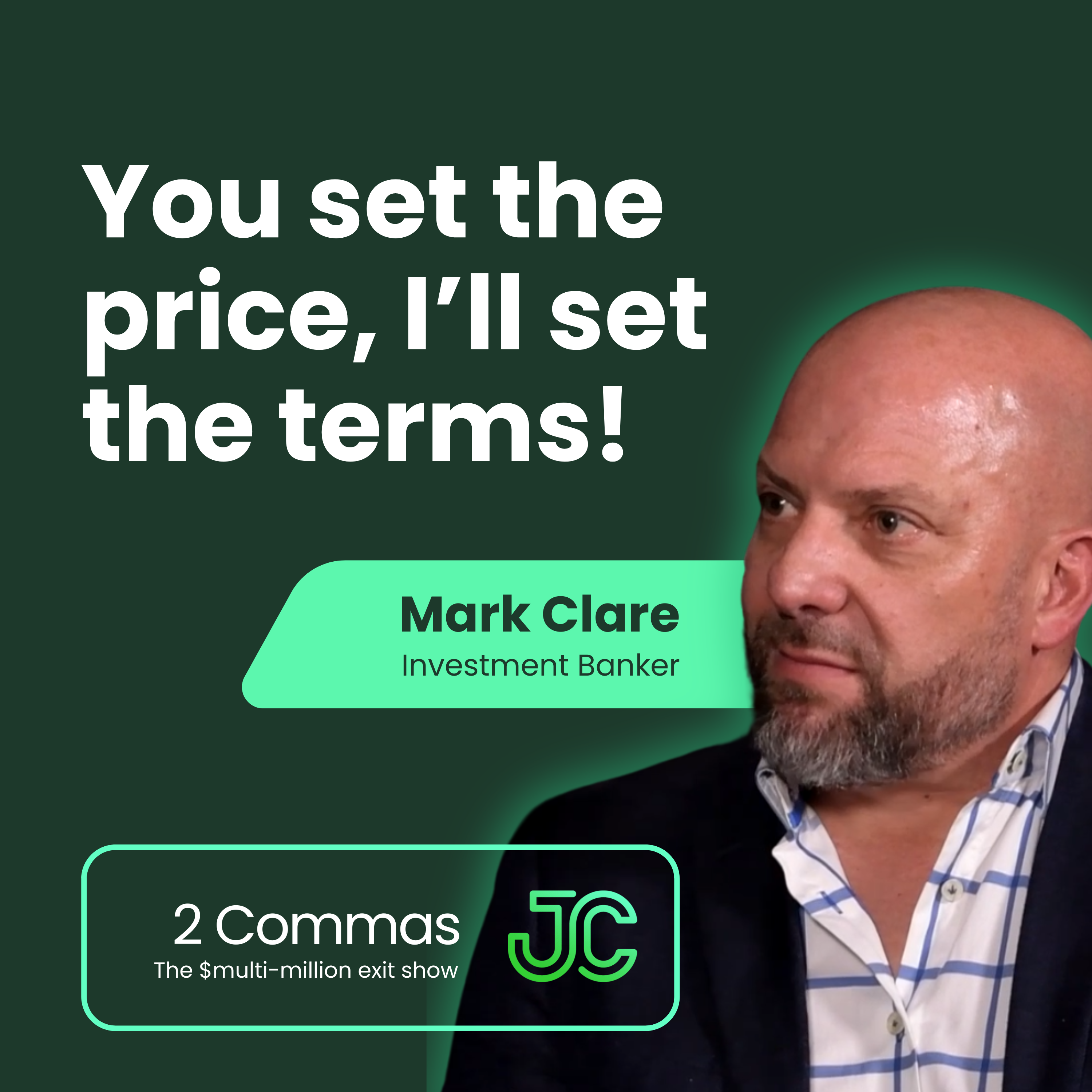 2 Commas: The $multi-million exit show with Josh Comrie