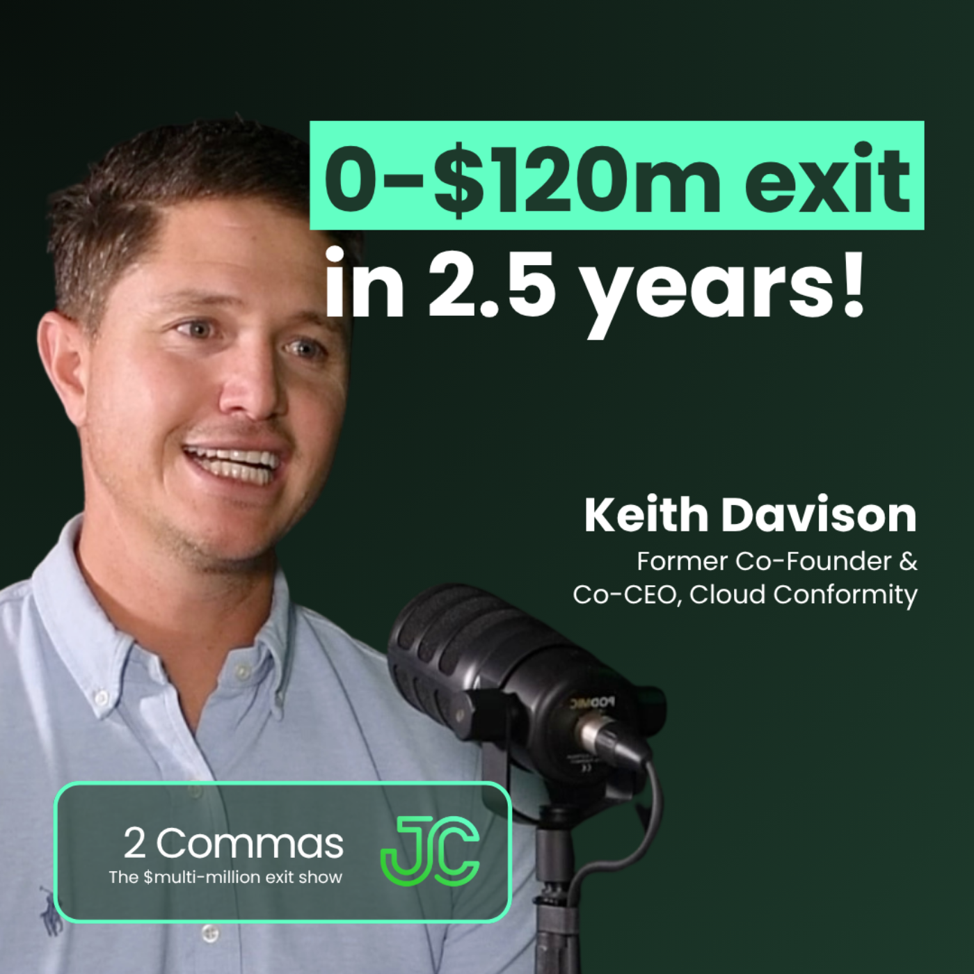 2 Commas: The $multi-million exit show with Josh Comrie