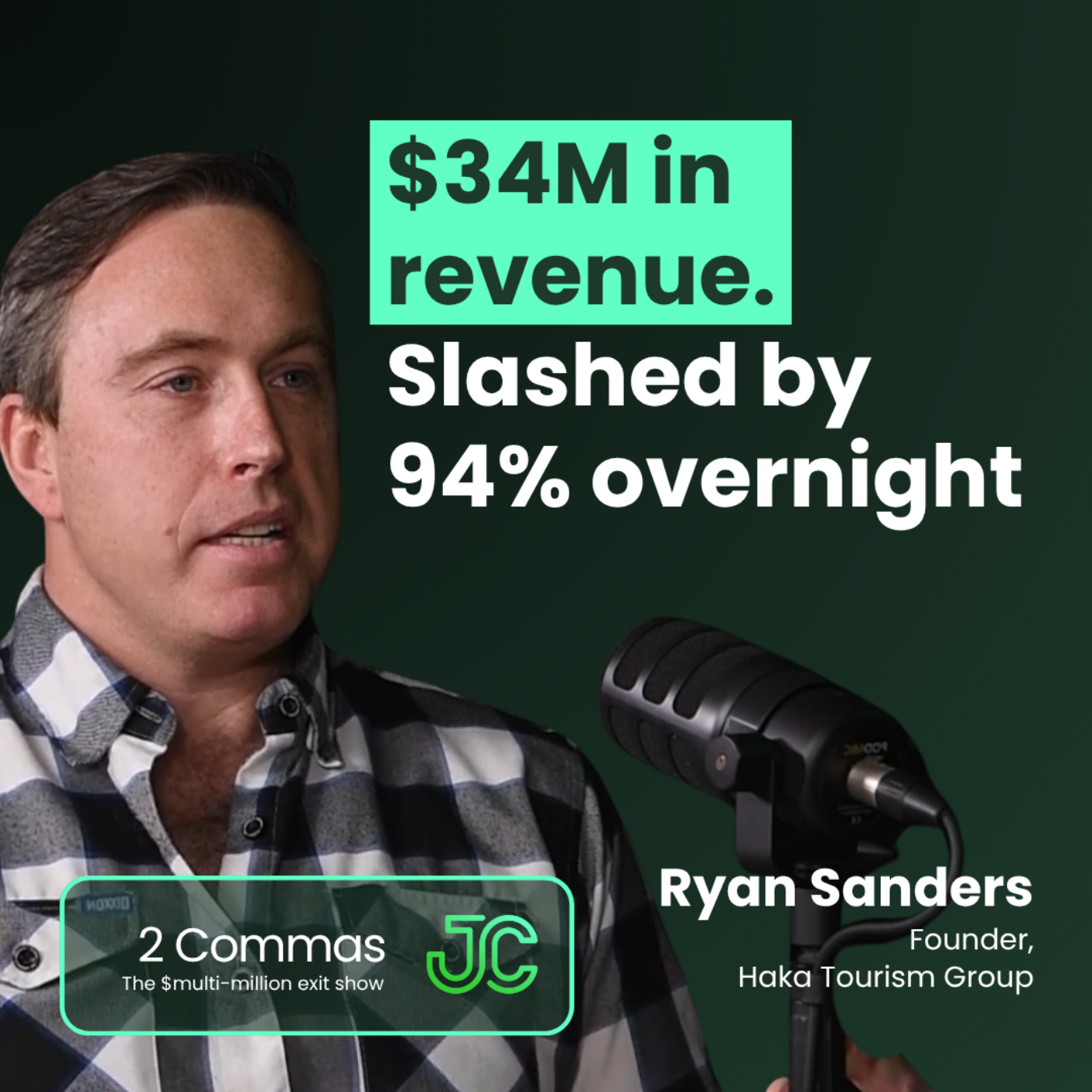 2 Commas: The $multi-million exit show with Josh Comrie