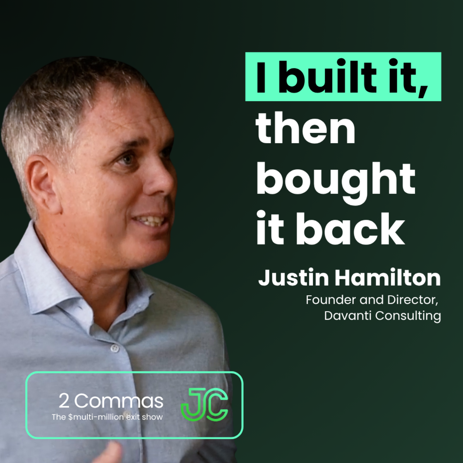 2 Commas: The $multi-million exit show with Josh Comrie