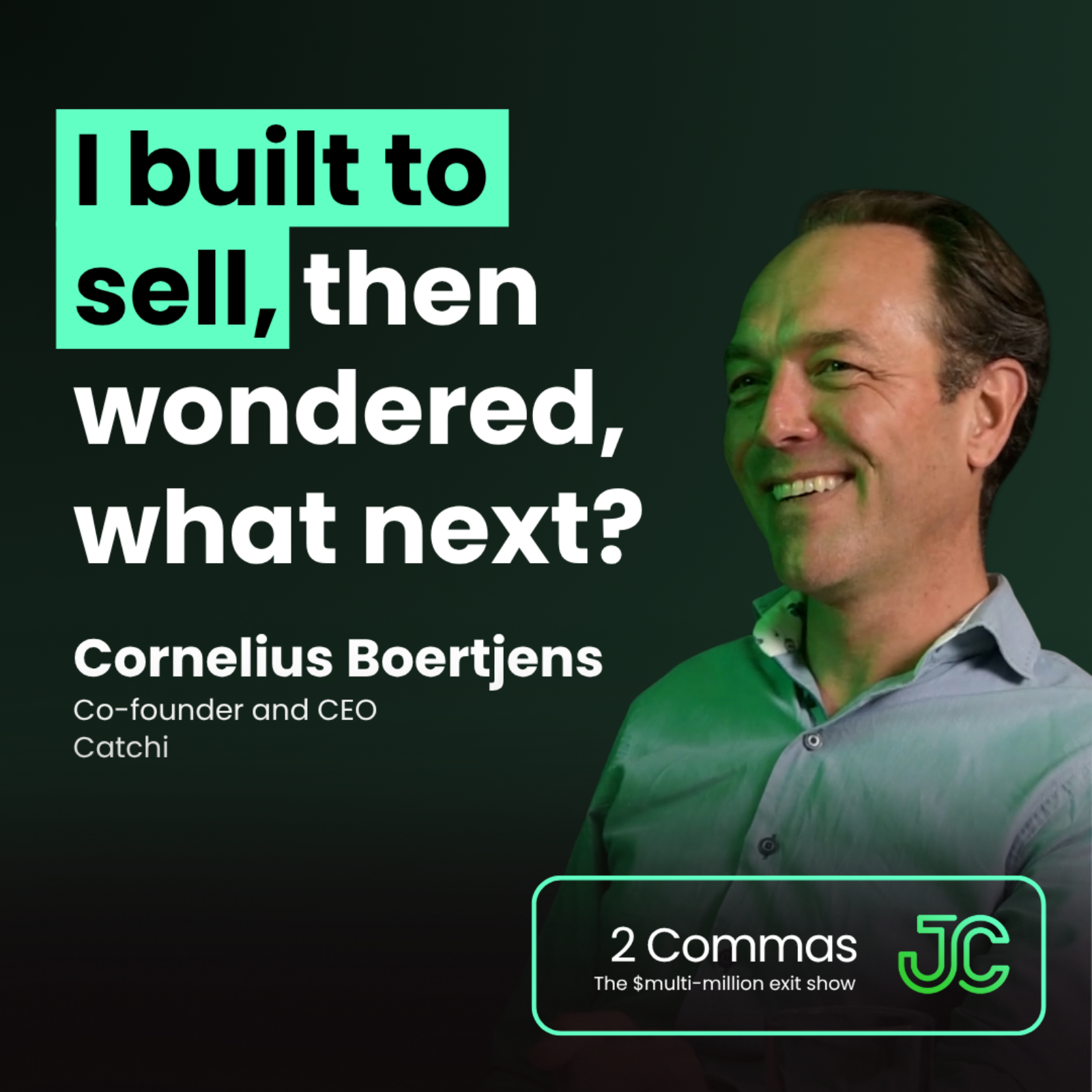 2 Commas: The $multi-million exit show with Josh Comrie