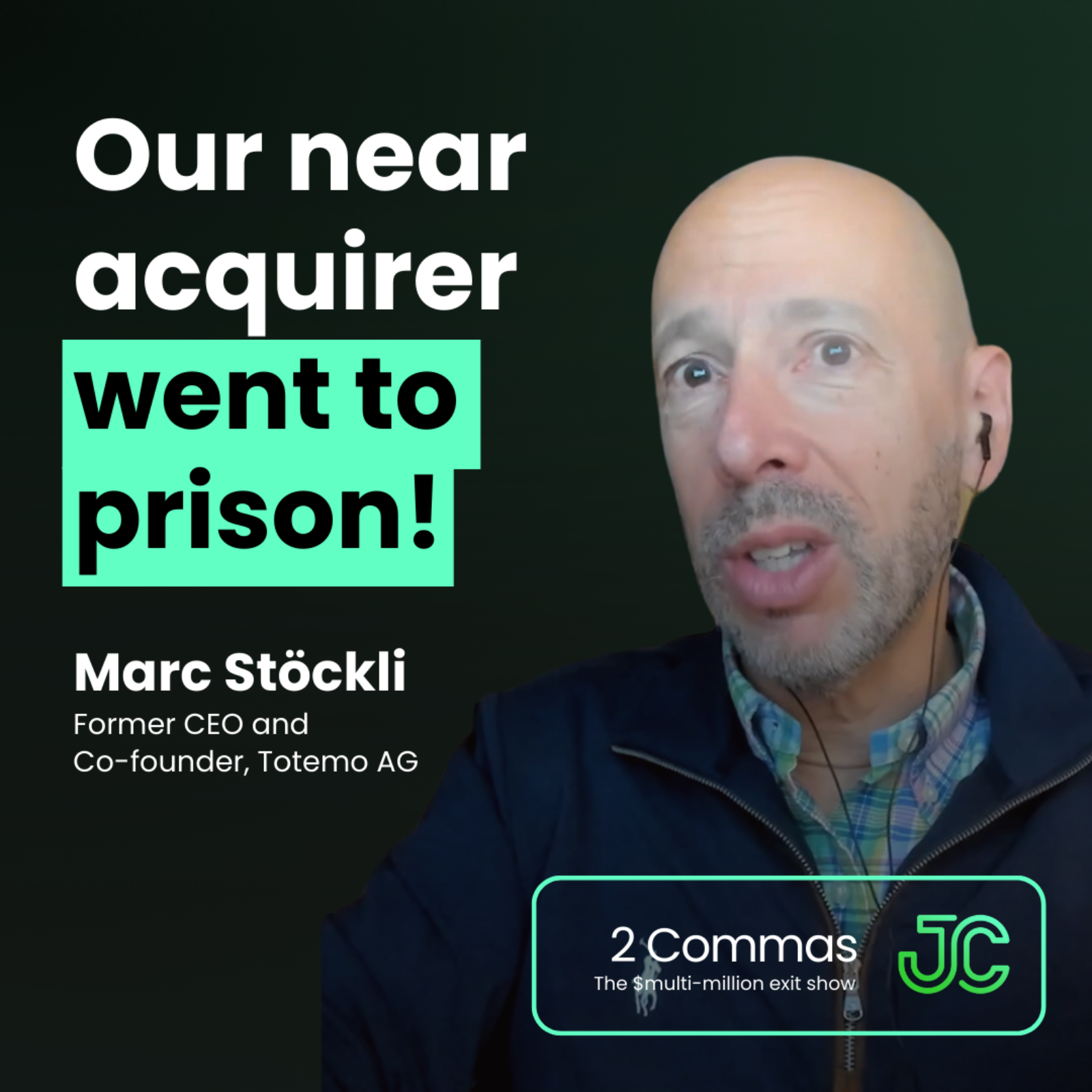 2 Commas: The $multi-million exit show with Josh Comrie