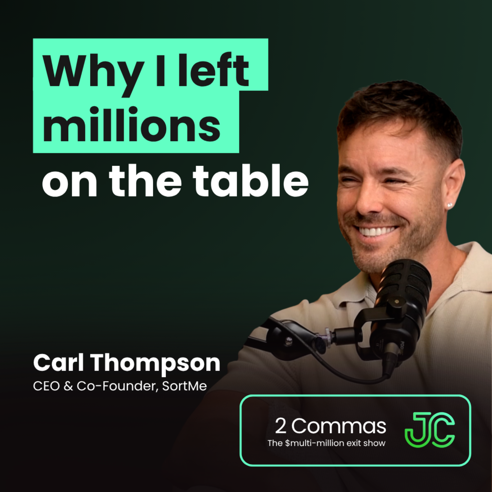 2 Commas: The $multi-million exit show with Josh Comrie